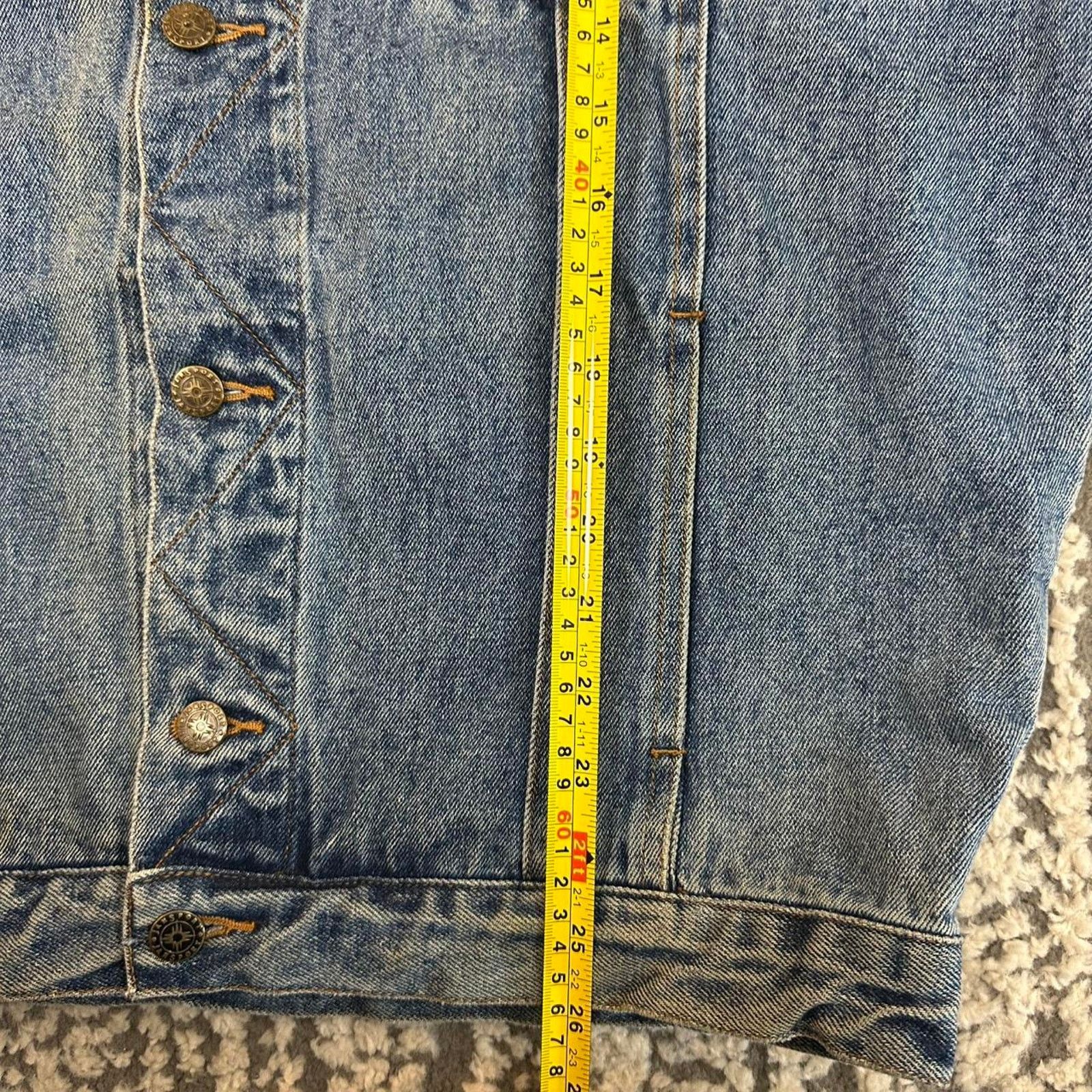 Jansport × Vintage Vintage Jansport Denim Trucker Jacket Size US L / EU 52-54 / 3 - 7 Thumbnail