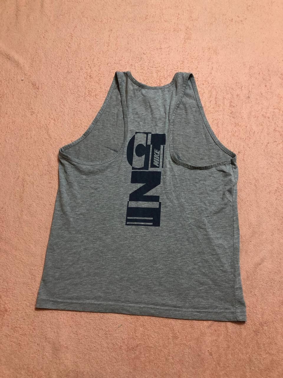 Nike Vintage 90's Nike Tank Top Gray Tag Basketball Gym TOP Size US S / EU 44-46 / 1 - 13 Thumbnail
