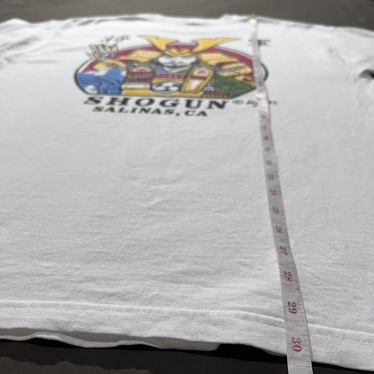 Vintage 90s Shogun Samurai Pattern Japonism Art Promo Tee XL Size US XL / EU 56 / 4 - 8 Thumbnail