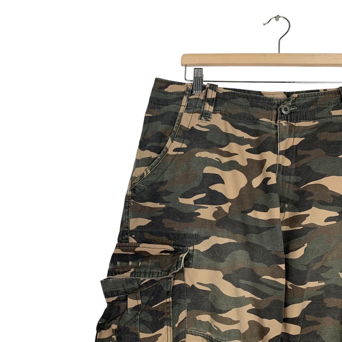Japanese Brand TWENTY WORKS 6 Pocket Camo Cargo Tactical Pant #0172-C9 Size US 36 / EU 52 - 7 Thumbnail