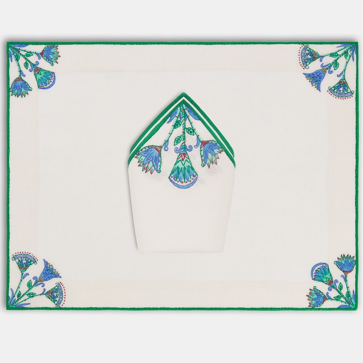 Dior o1bcso1str0226 Size:OS/Hand-Embroidered in Green/White Size ONE SIZE - 5 Thumbnail