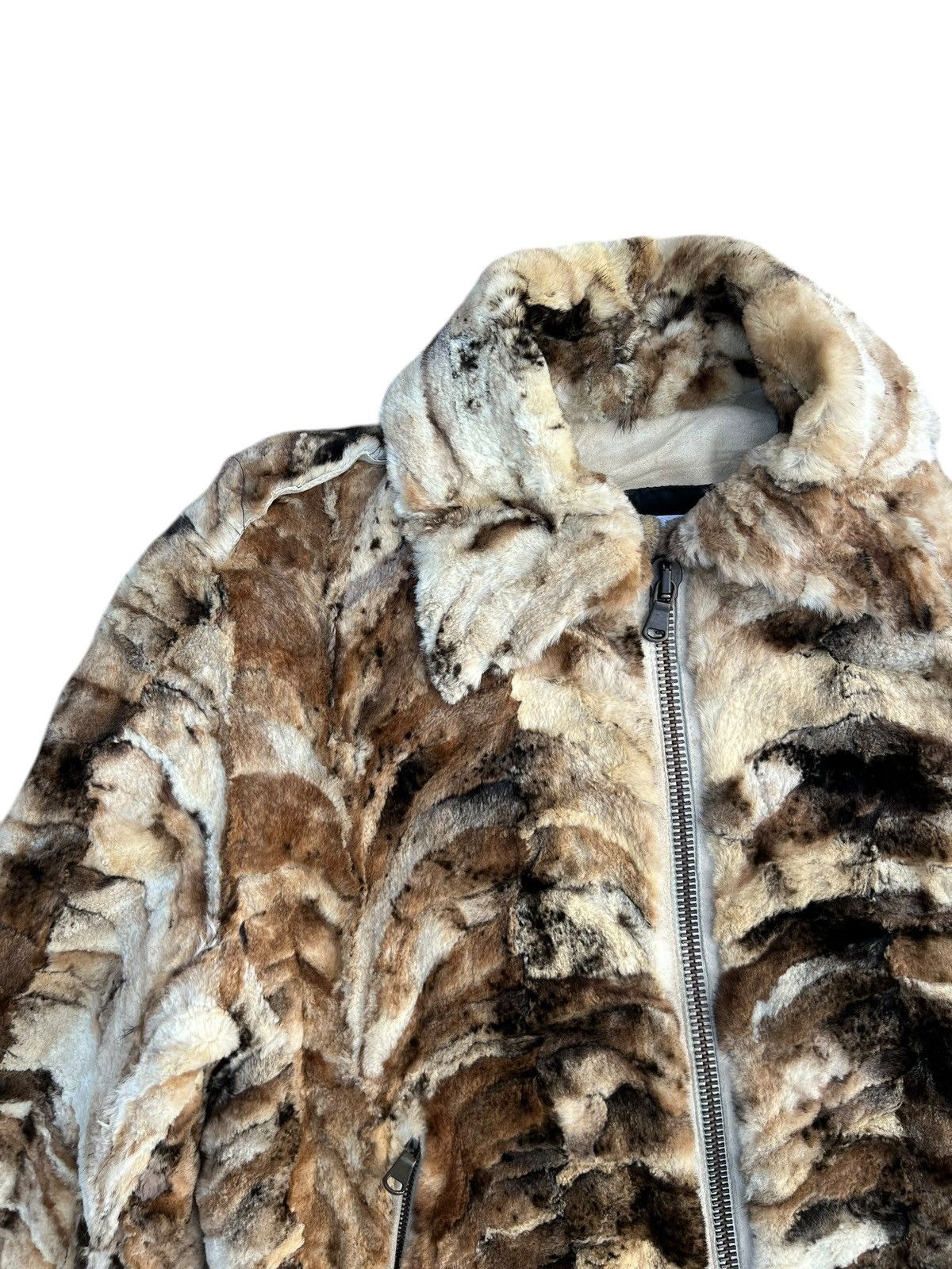 Costume National Archive Costume National Leather Fur Bomber Jacket Size US XS / EU 42 / 0 - 7 Thumbnail