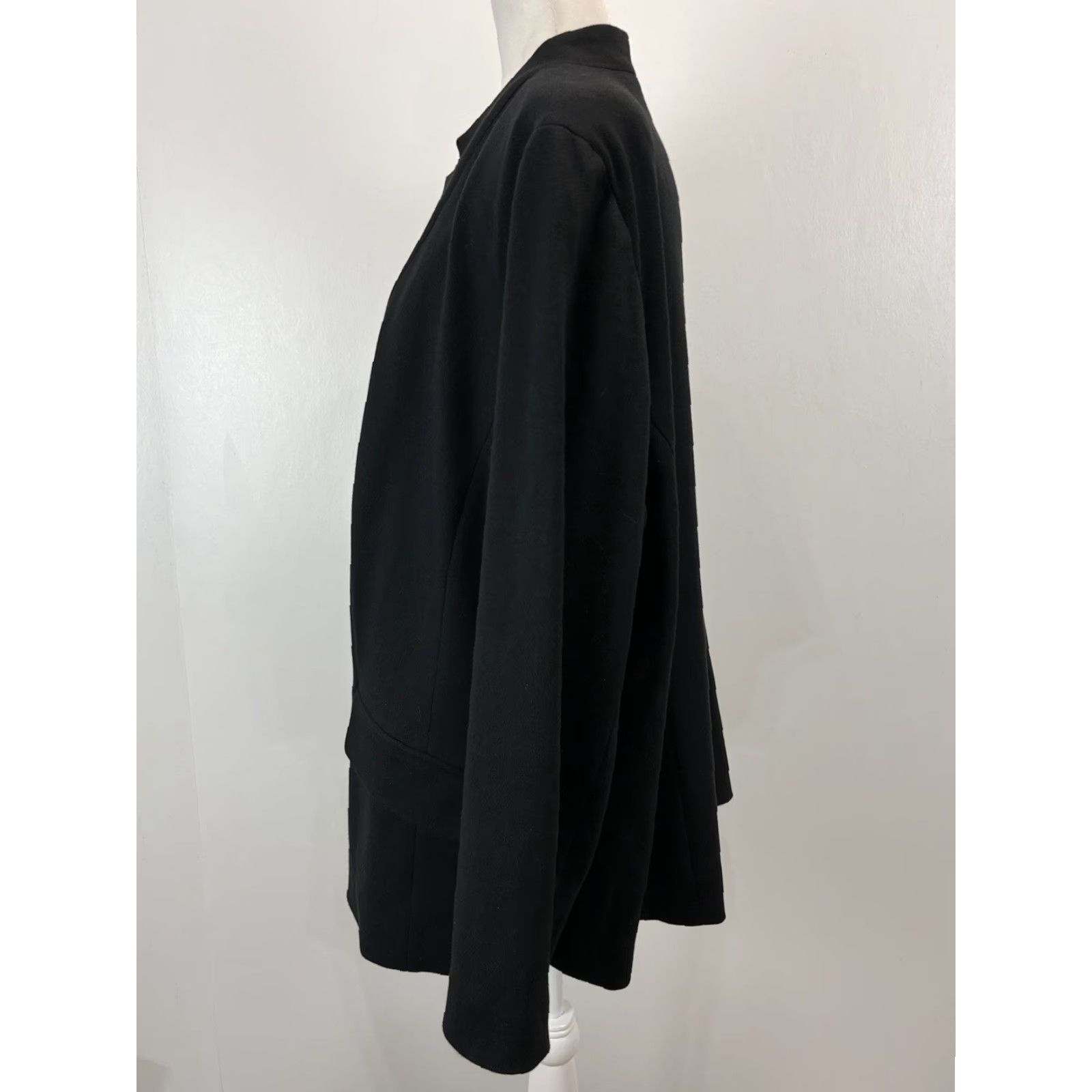 Talbots NEW Talbots Aberdeen Black Blazer Jacket 22W Plus Petite Classic Womens Size 3XL / US 20-22 - 2 Thumbnail