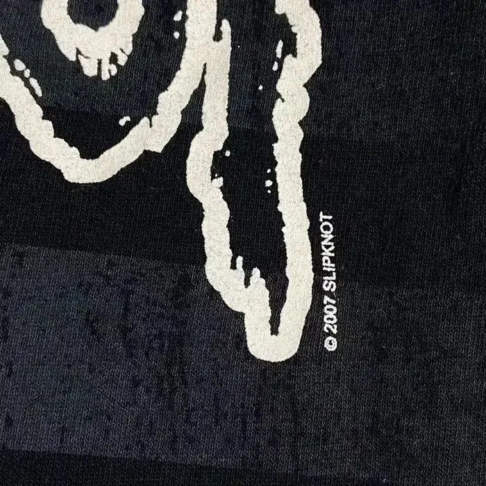 Band Tees Mens Vintage T Shirt Slipknot 2007 Size M Size US M / EU 48-50 / 2 - 5 Thumbnail
