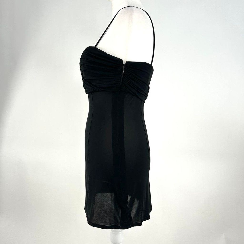 Dior 1970s-80s archival Dior black evening dress Size S / US 4 / IT 40 - 4 Thumbnail