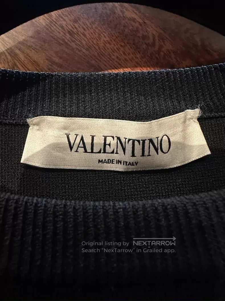 Valentino Valentino Black flared sleeve sweater Size XS / US 0-2 / IT 36-38 - 3 Thumbnail