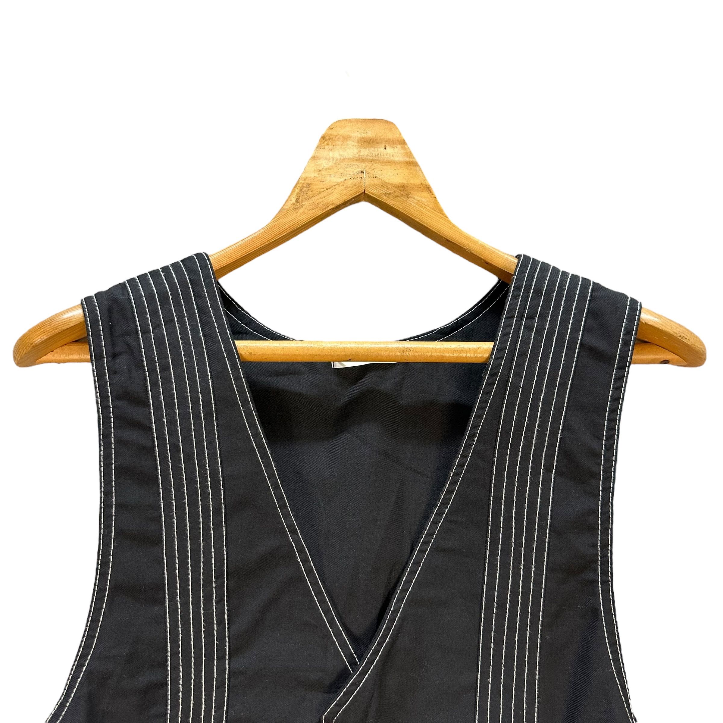 Japanese Brand NOTABLE Functional Cargo-Style Vest Workwear #A77-1876 Size US M / EU 48-50 / 2 - 2 Thumbnail