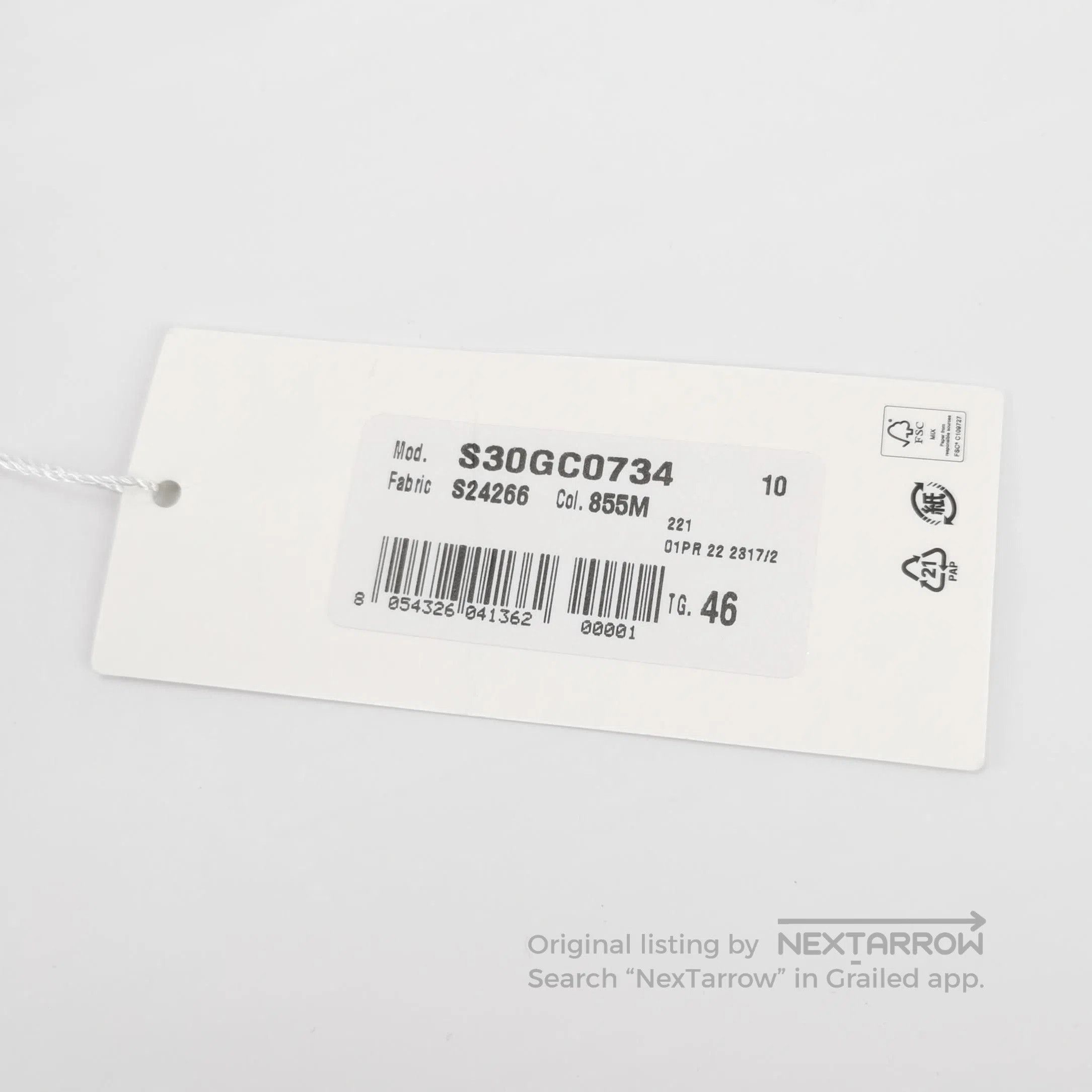 Maison Margiela Maison Margiela Cotton Colorblock Crewneck Sweatshirt 46. Size US S / EU 44-46 / 1 - 1 Thumbnail