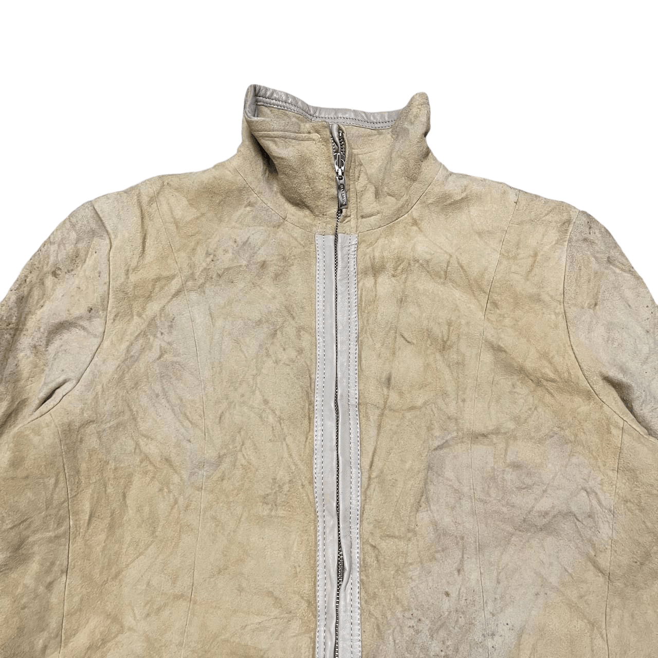 Balmain Vintage Balmain Paris Goat Suede Leather Jacket Size S / US 4 / IT 40 - 2 Thumbnail