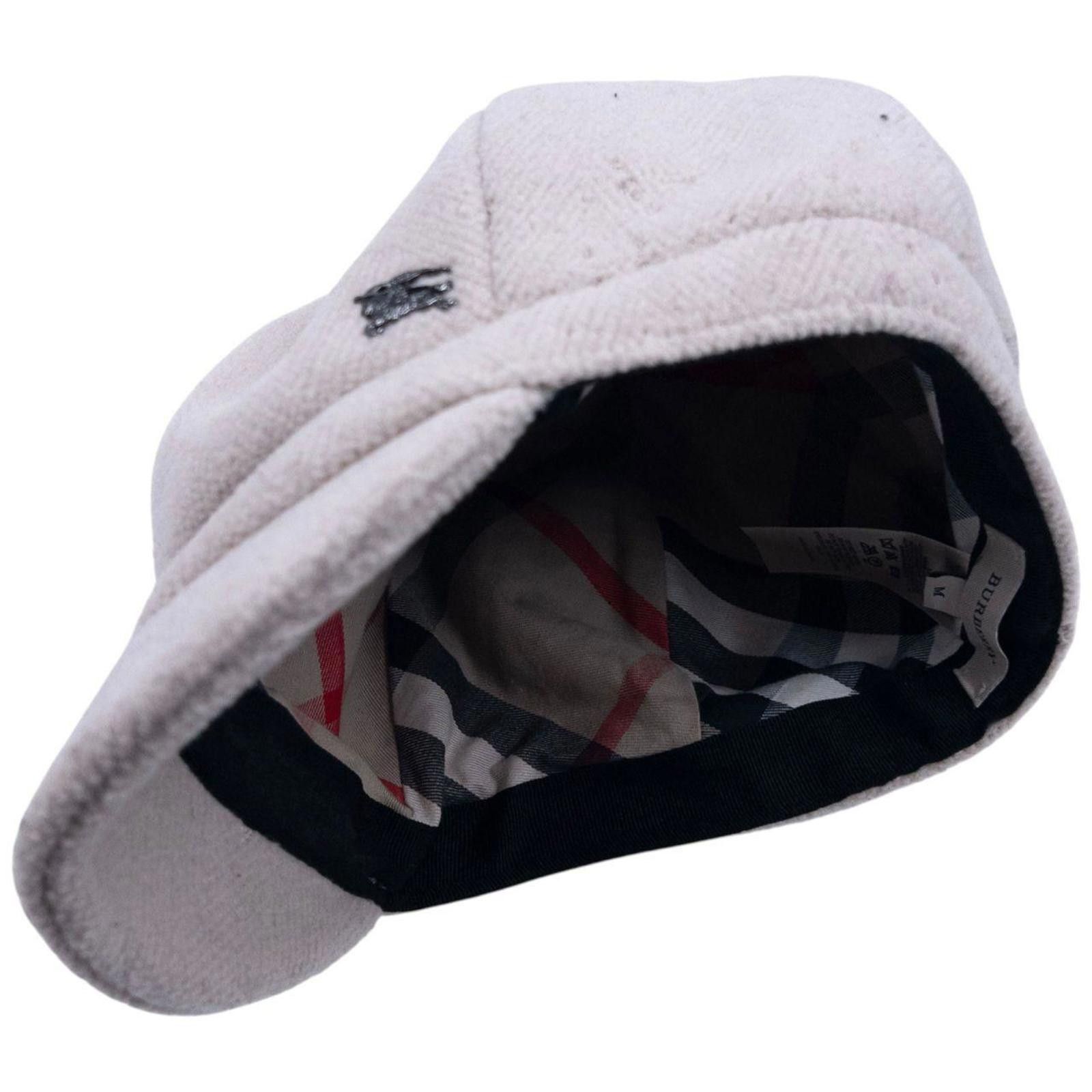 Burberry Vintage Burberry Wool Newsboy Hat Size M Size ONE SIZE - 6 Thumbnail