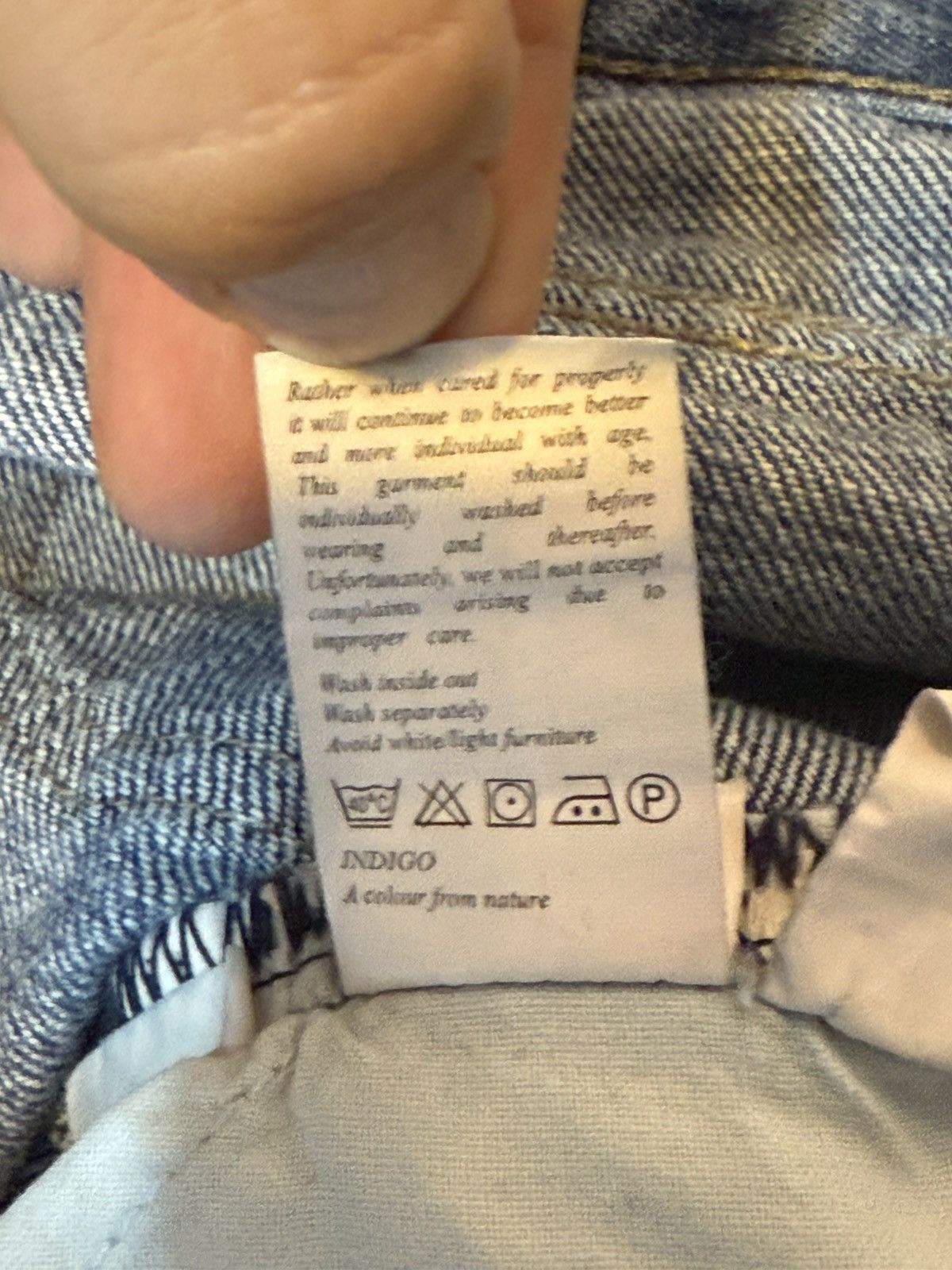 Yves Saint Laurent 36x32 YSL Jeans Denim Pants Size US 36 / EU 52 - 13 Thumbnail
