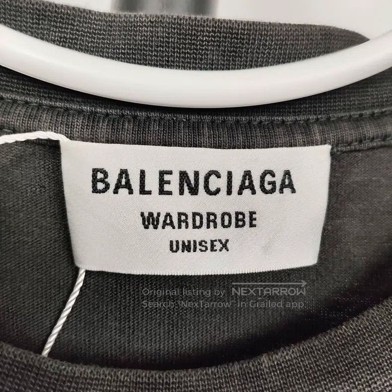 Balenciaga Balenciaga Pure Cotton Embroidered T-Shirt Size XS Black Size US XS / EU 42 / 0 - 3 Thumbnail