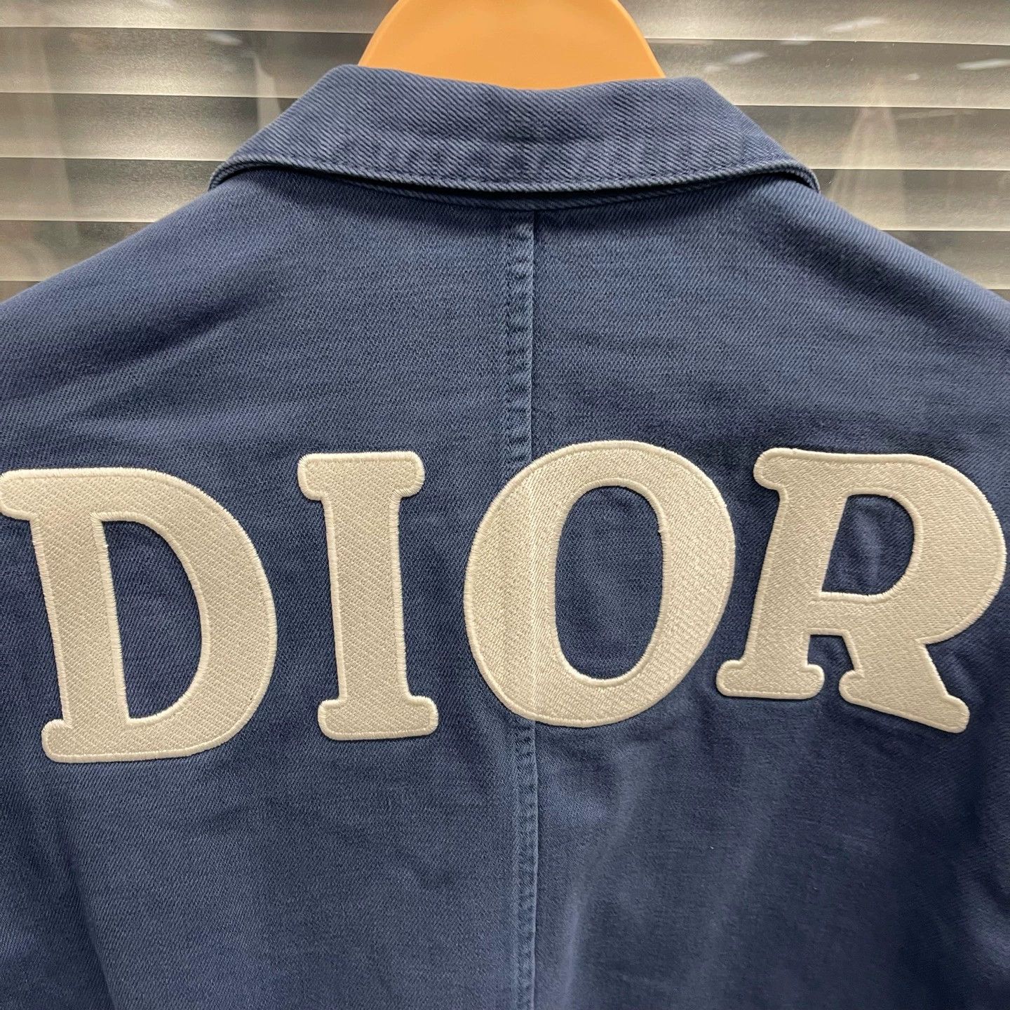 Dior Dior 1947 Embroidered Logo Denim Jacket Size 50 New Size US M / EU 48-50 / 2 - 3 Thumbnail