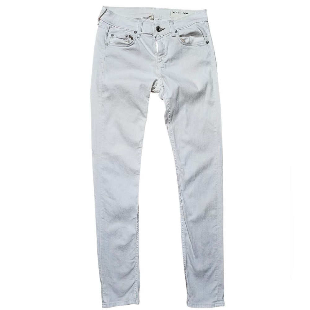 Rag & Bone Rag & Bone Dre Slim Boyfriend Jean White 25 Size 25" / US 0 / IT 36 - 1 Thumbnail