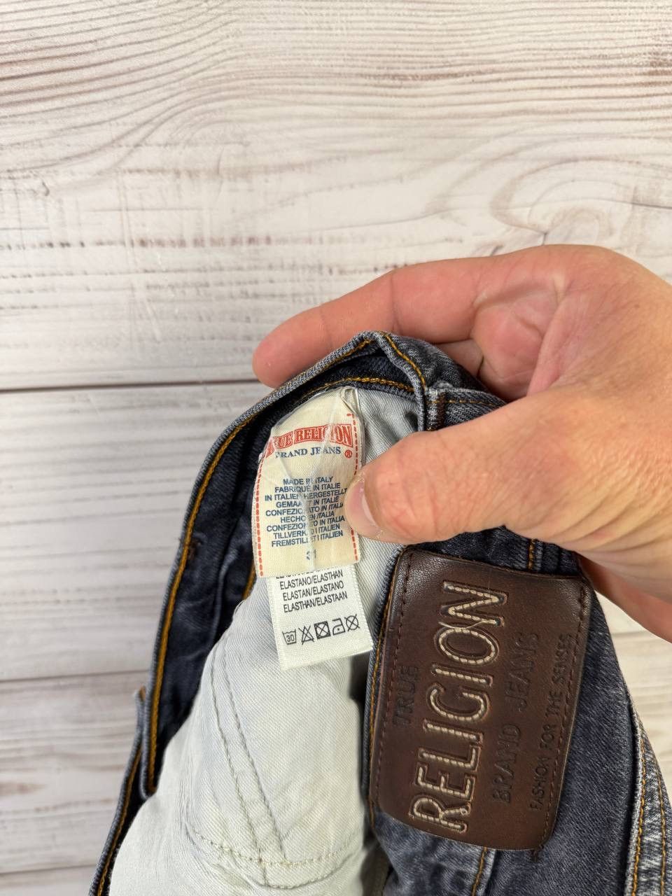 True Religion Vintage Distressed Flared True Religon Jeans Size US 31 - 11 Thumbnail