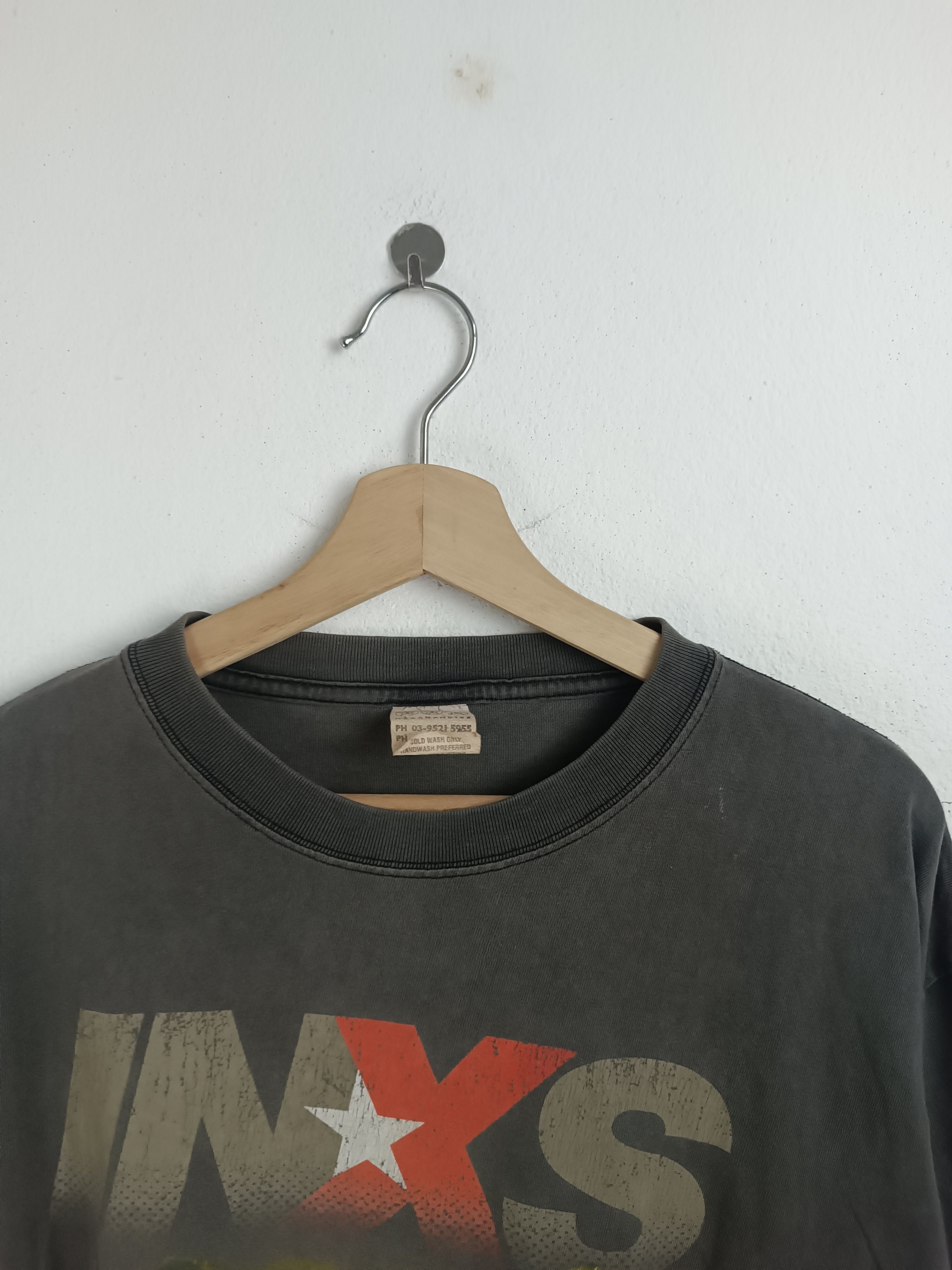 Band Tees THRASHED FADED VINTAGE 2006 INXS TOUR depeche joy Size US XL / EU 56 / 4 - 9 Thumbnail