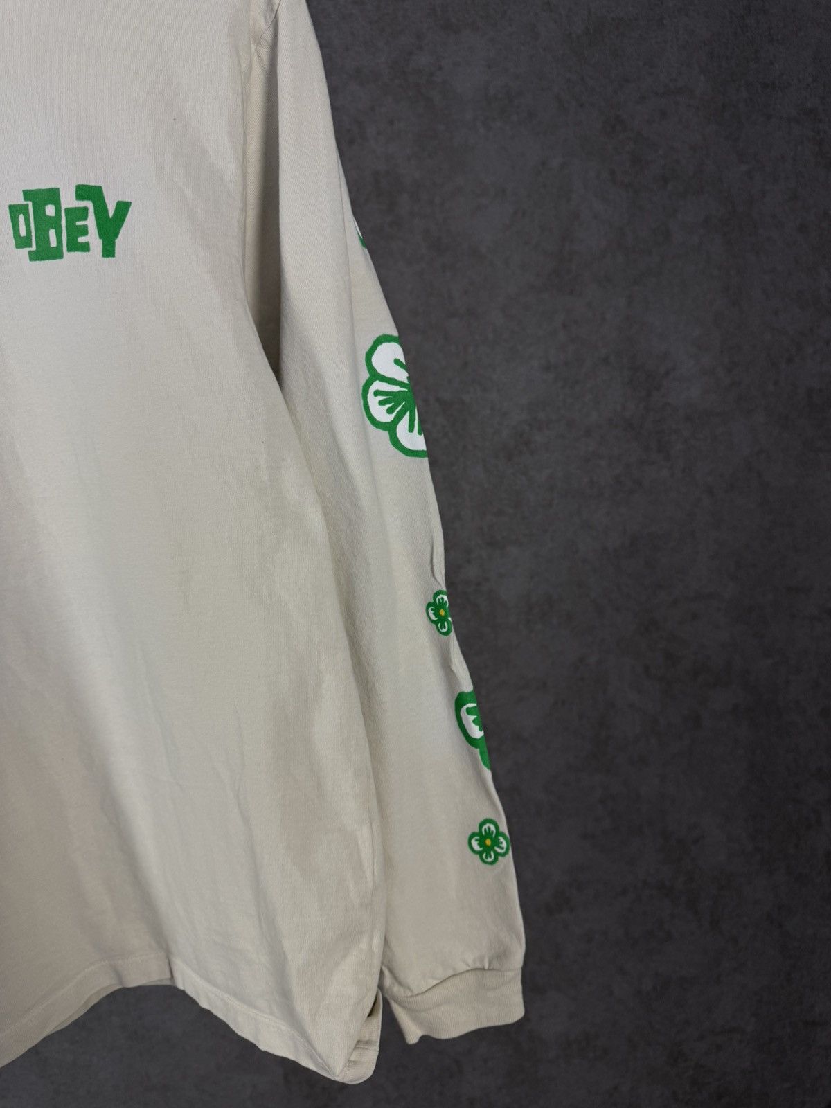 Obey Obey designer streetwear overprinted longsleeve Size US S / EU 44-46 / 1 - 4 Thumbnail