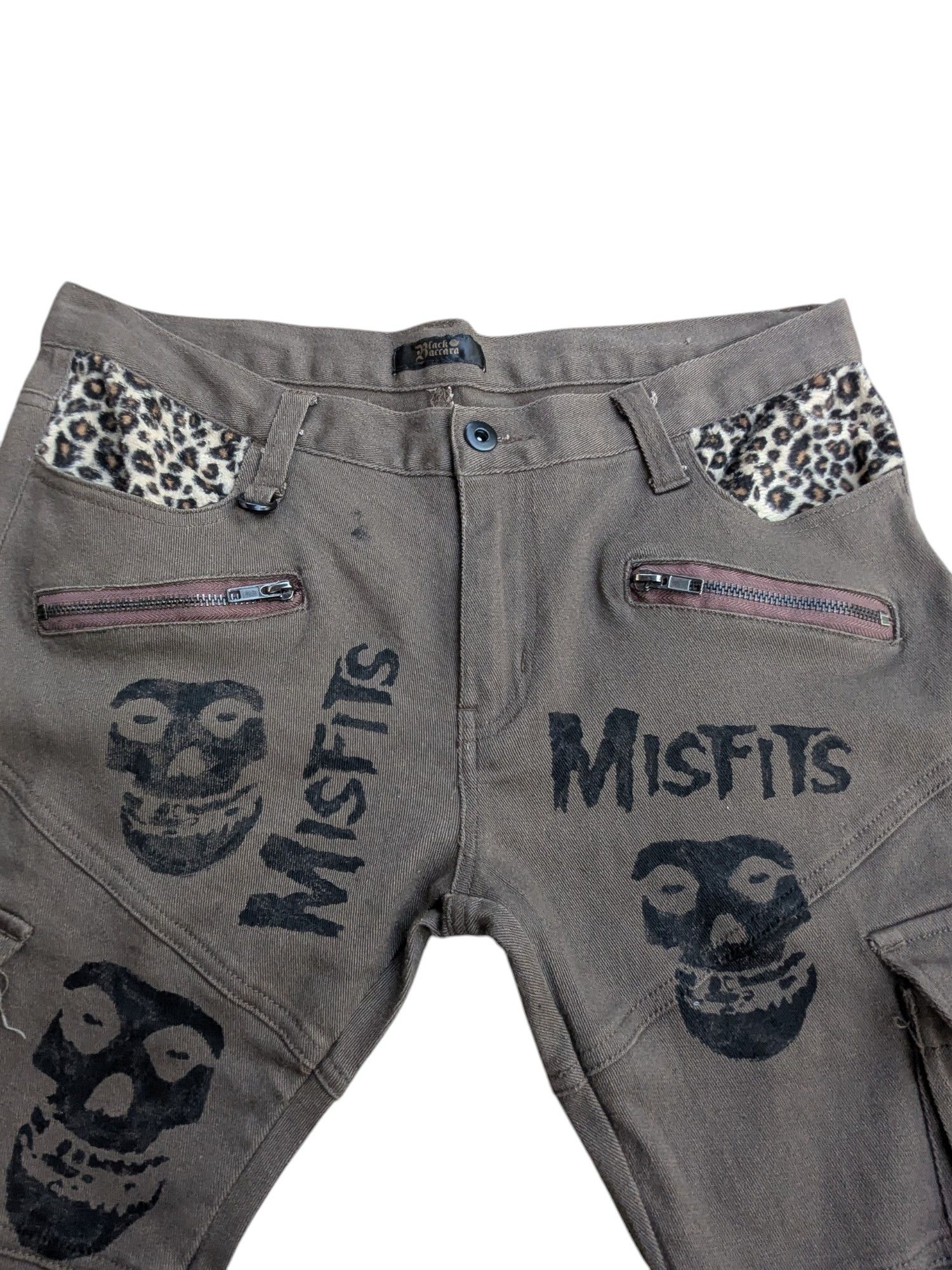 Japanese Brand × Misfits × Seditionaries Vintage Black Baccara Bondage Pants Misfits Custom Made Size 32" / US 10 / IT 46 - 8 Thumbnail