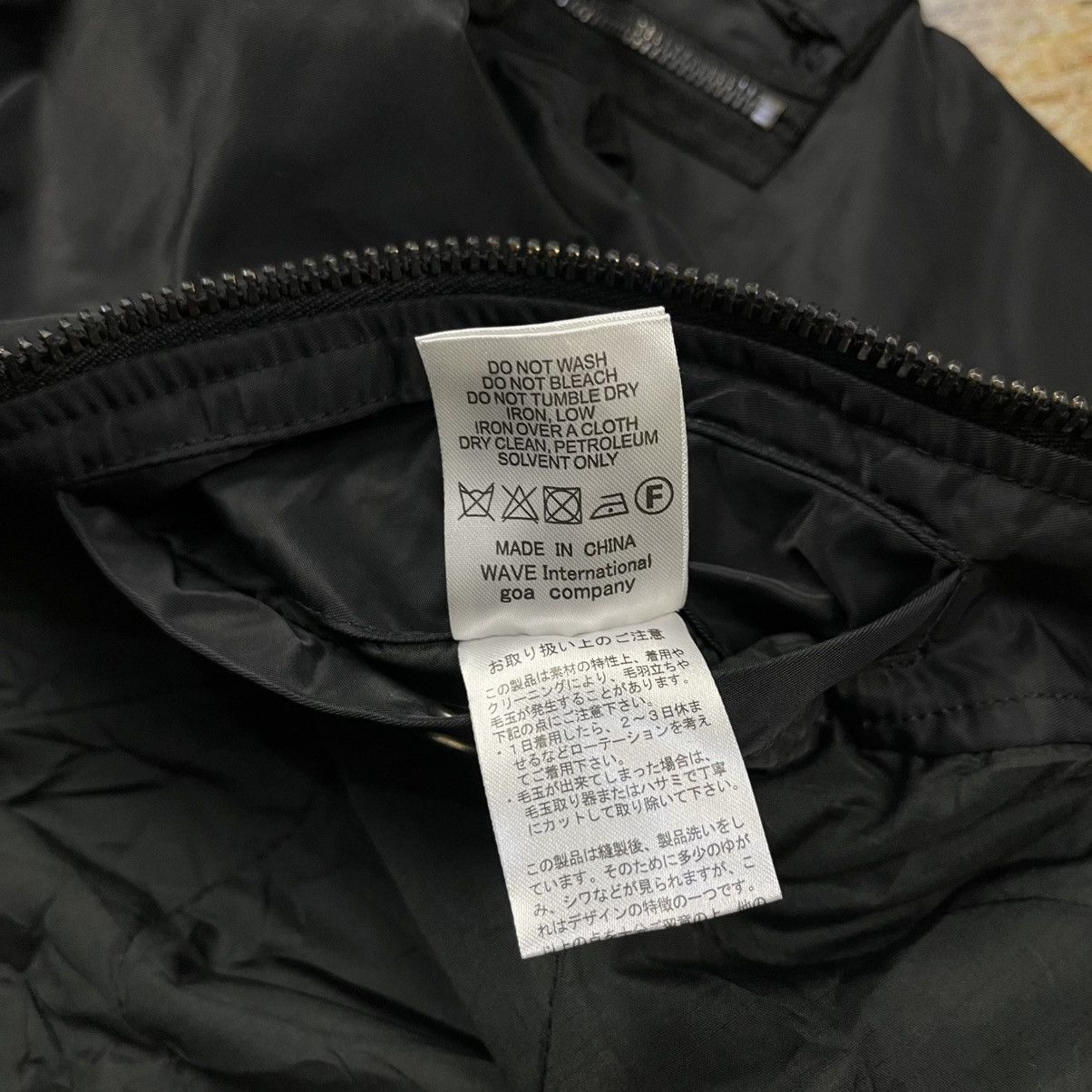 14th Addiction 2000s GOA - Black Bomber Jacket Size US M / EU 48-50 / 2 - 12 Thumbnail