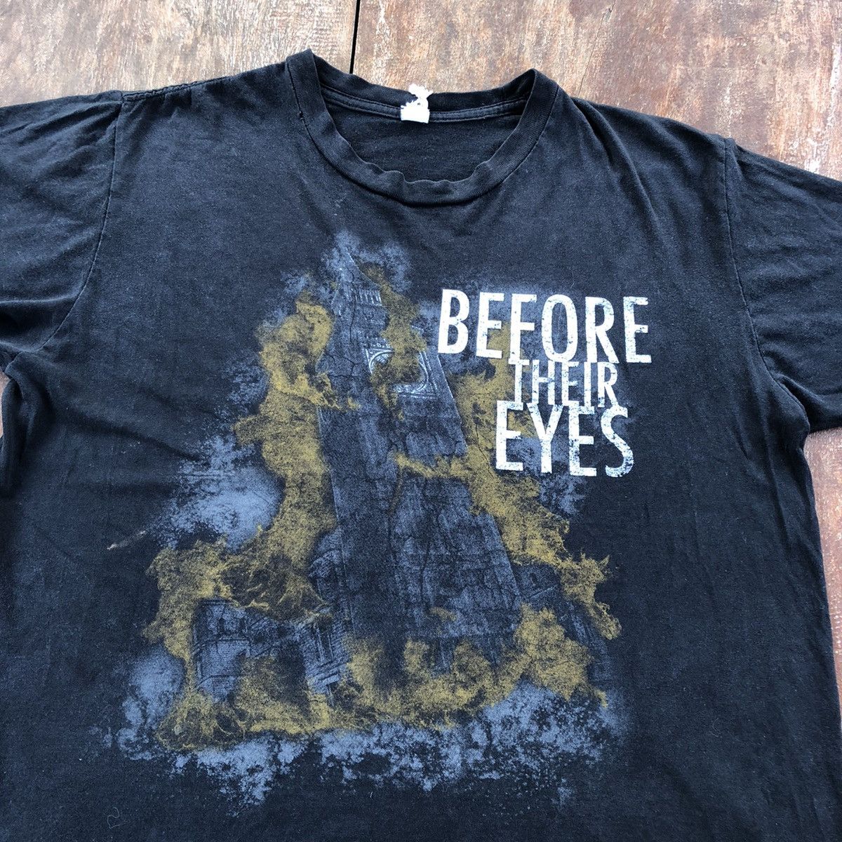 Band Tees Vintage Thrashed Faded Before Their Eyes American Band Shirt Size US L / EU 52-54 / 3 - 1 Thumbnail