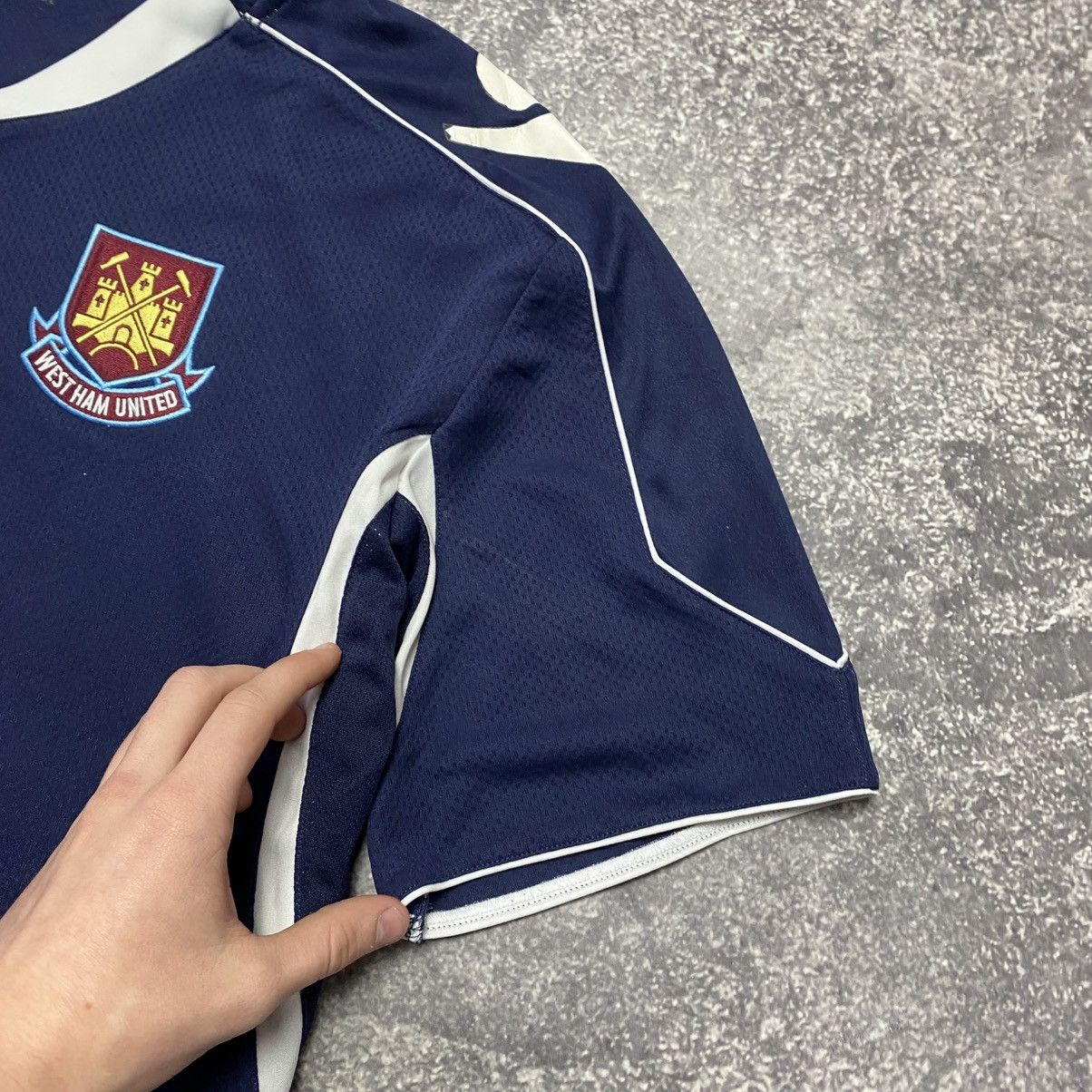 Vintage Vintage Macron West Ham United Team soccer jersey Size US XXL / EU 58 / 5 - 5 Thumbnail