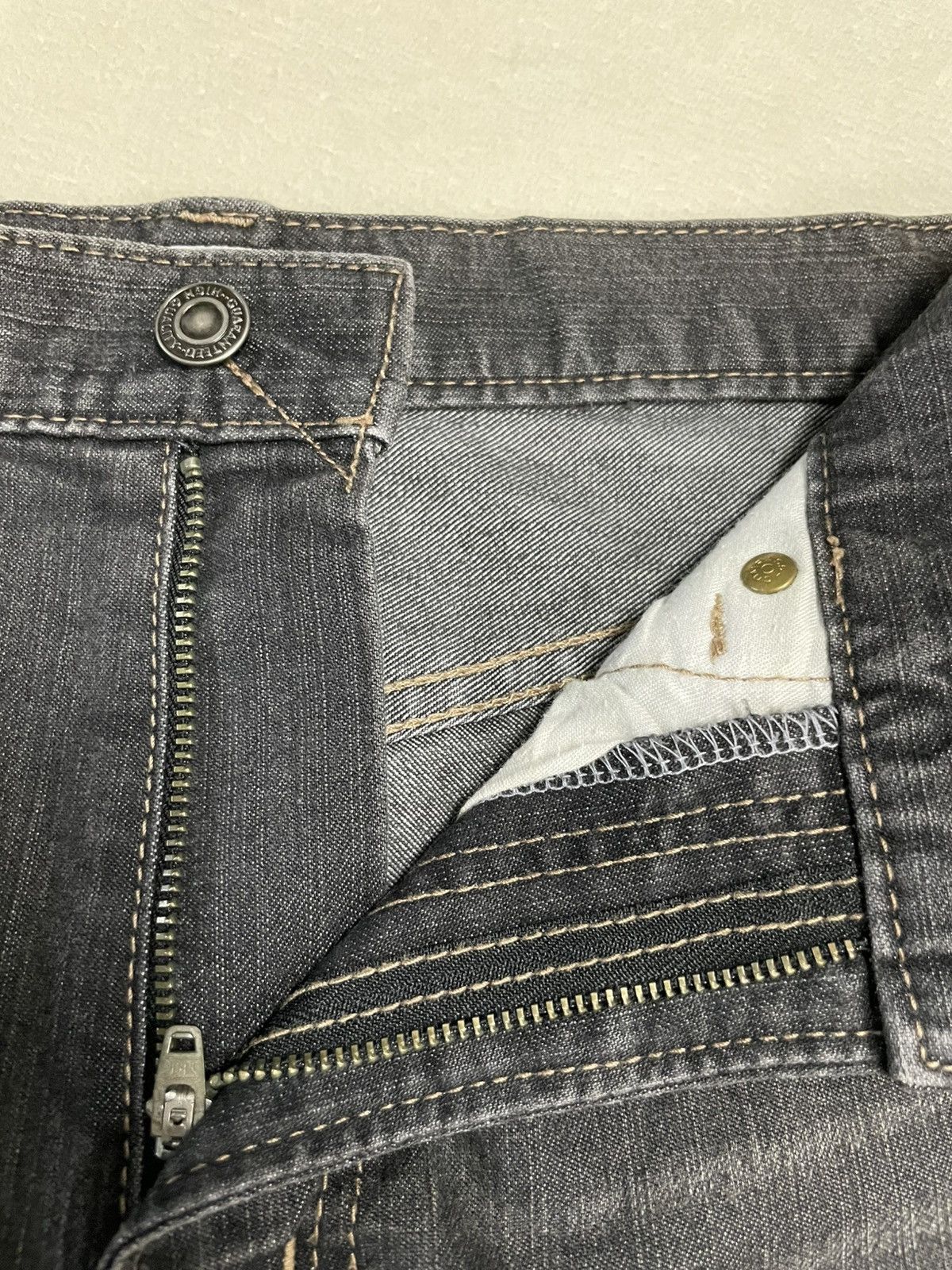 Japanese Brand Vintage Villand Faded Mudwash Denim Jeans Size US 32 / EU 48 - 6 Thumbnail