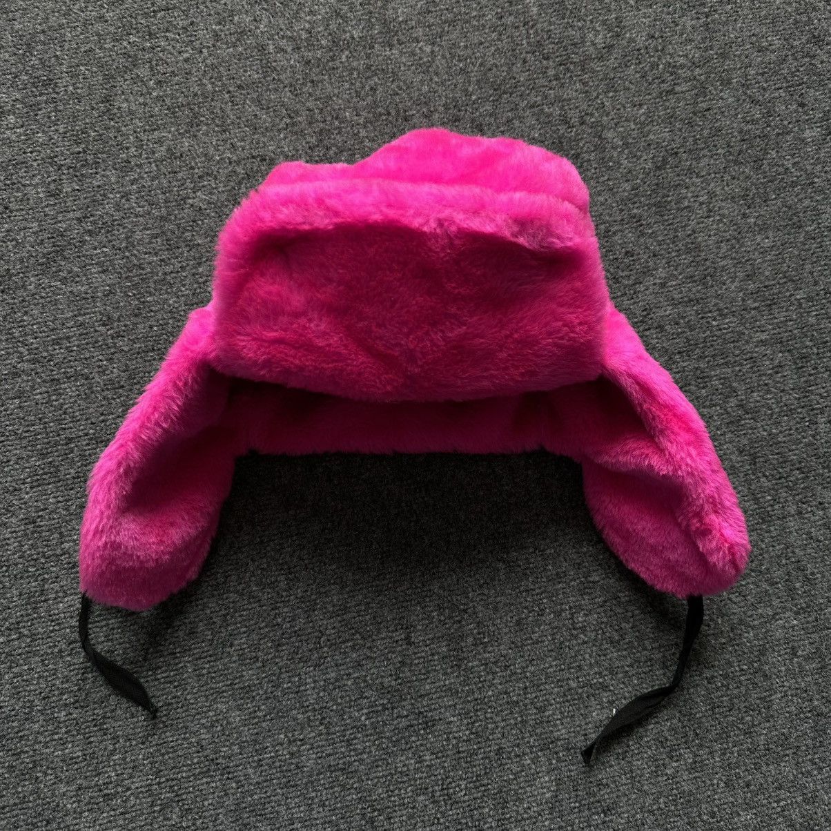 Le Grande Bleu (L.G.B.) VTG Japanese Style Faux Fur Polyester Pink Ushanka Hat Cap Size ONE SIZE - 3 Thumbnail