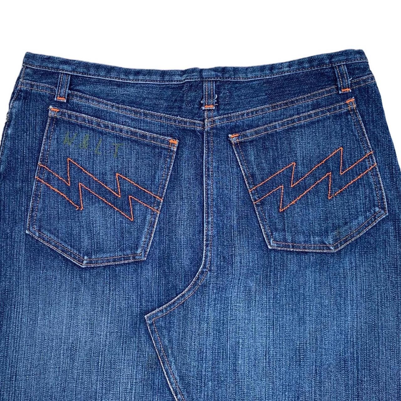 W&LT 💥Vintage W & LT Hybrid Denim Skirt Size 30" / US 8 / IT 44 - 6 Thumbnail