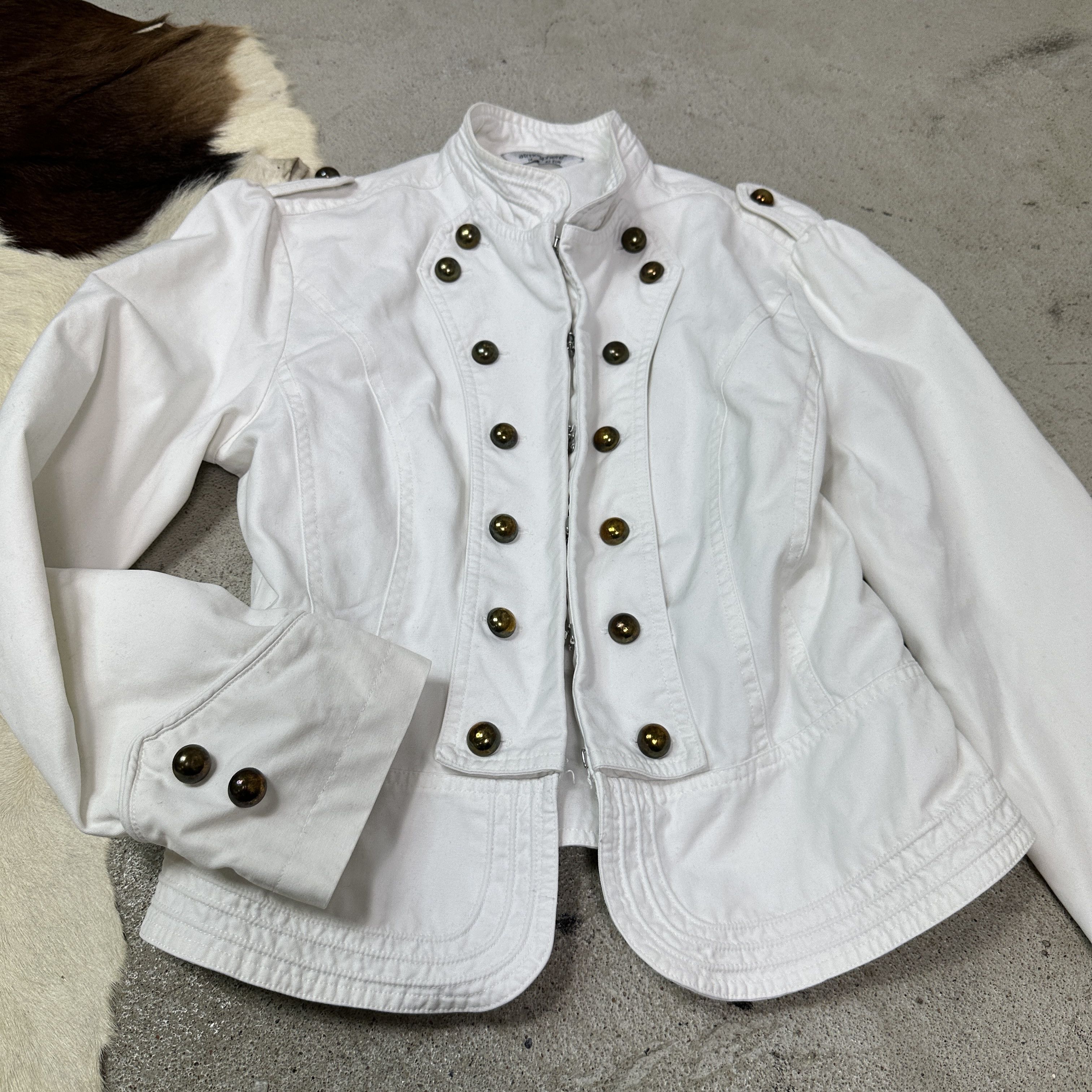 Vintage Vintage Military Styled Napoleonic Button Up Jacket 00s Size L / US 10 / IT 46 - 5 Thumbnail