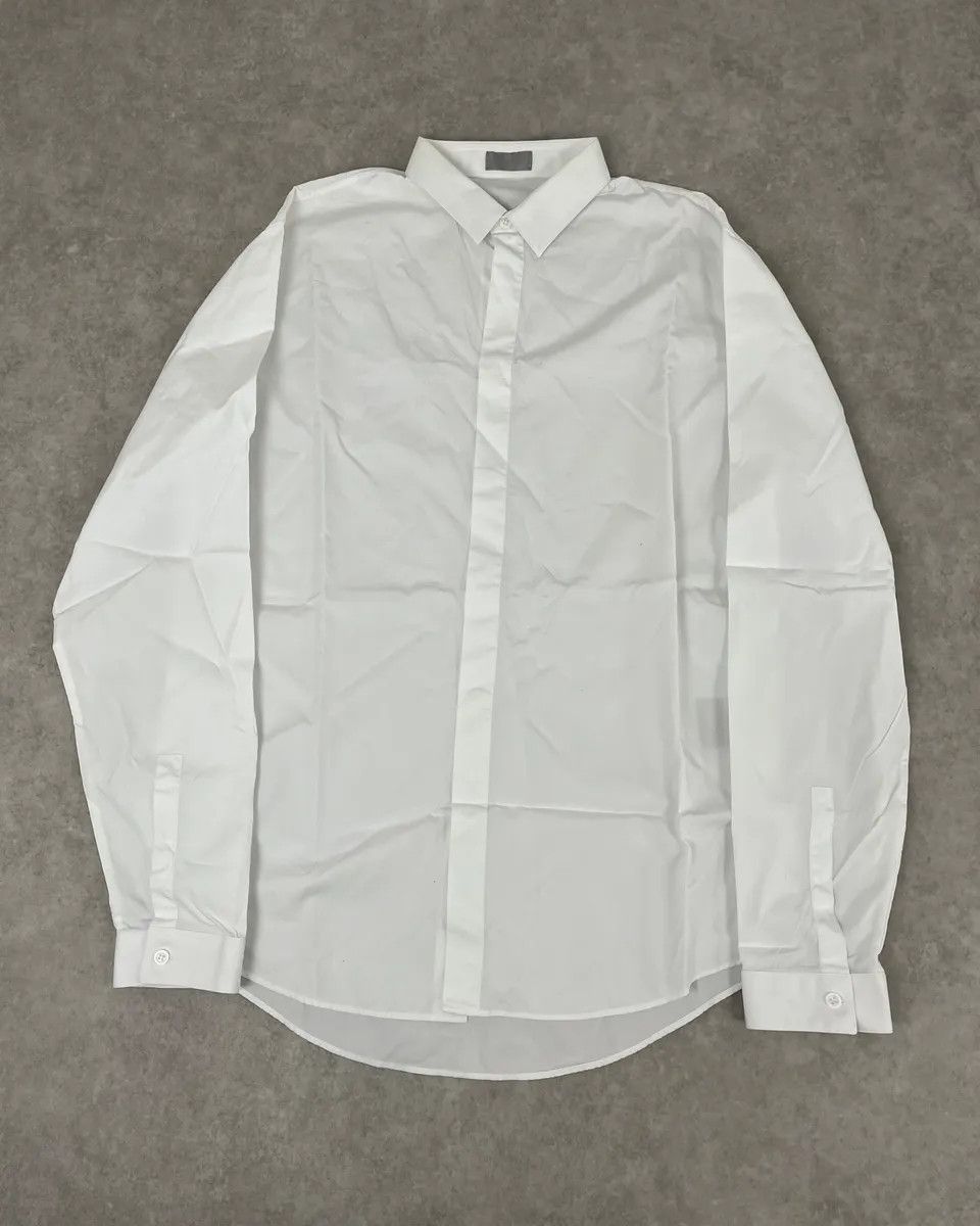 Dior Dior White Signature Premium Shirt Size US M / EU 48-50 / 2 - 1 Thumbnail