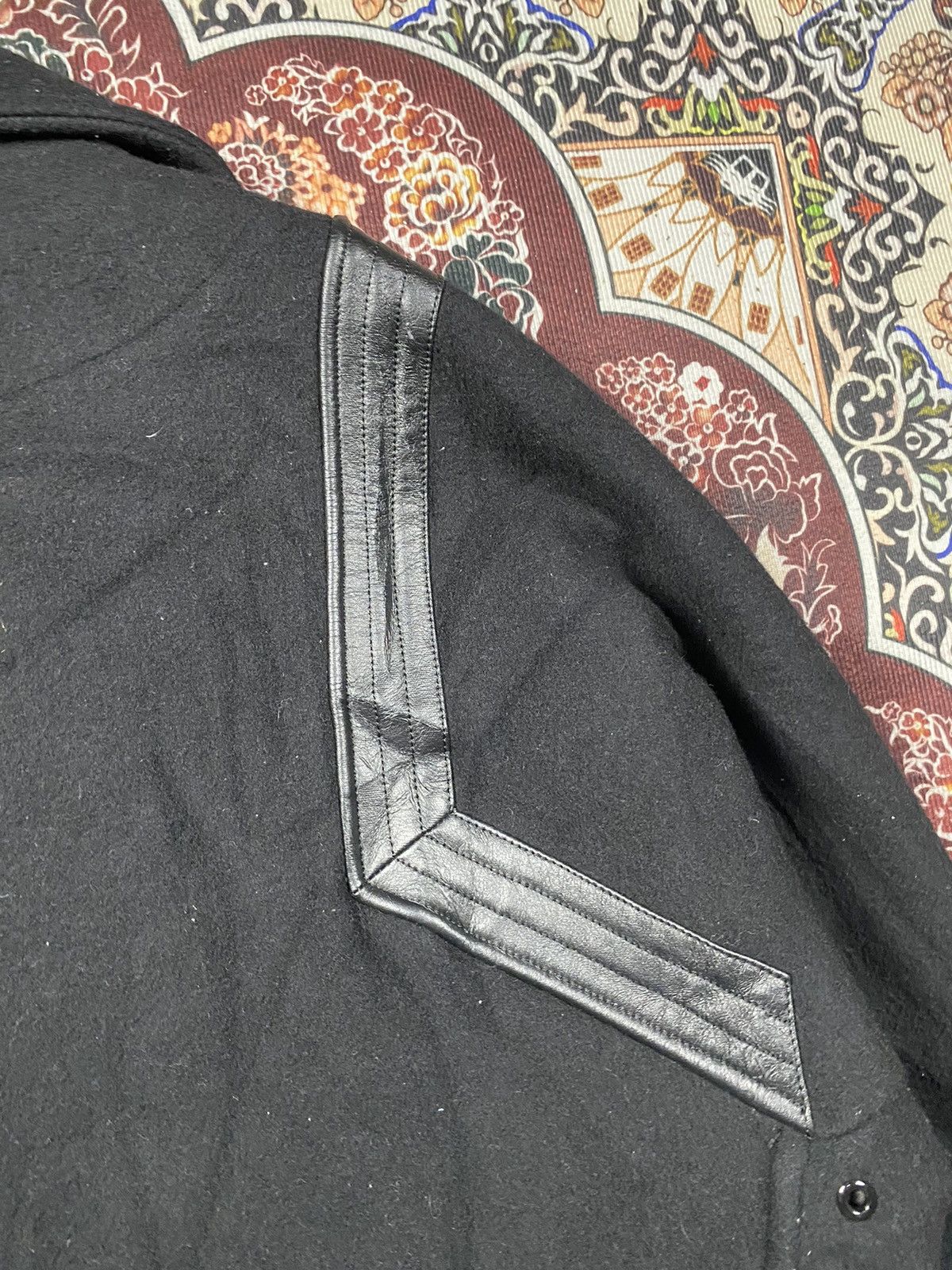 Japanese Brand Vintage Aula Crot Top Perfecto Wool Jacket Size US S / EU 44-46 / 1 - 12 Thumbnail