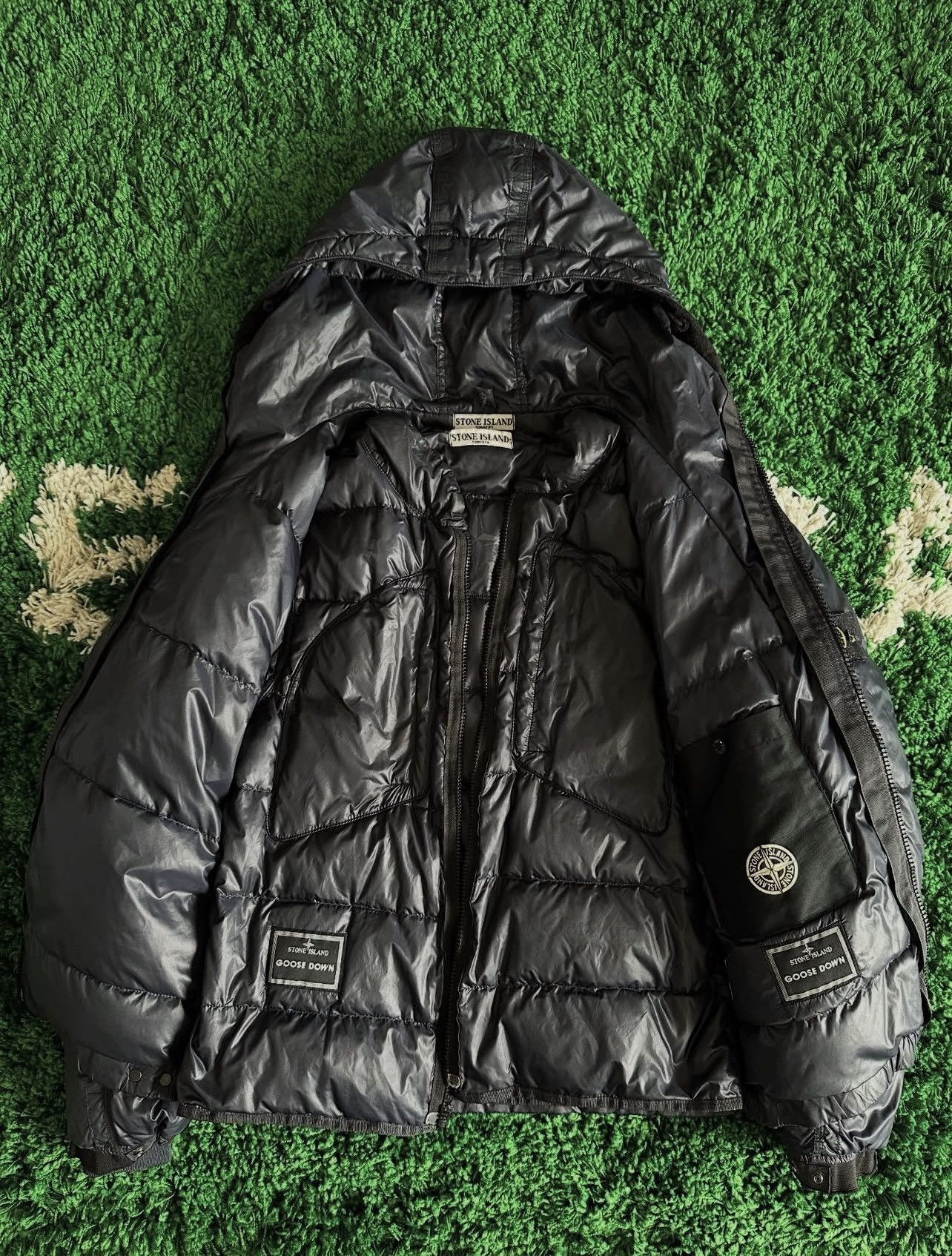 Stone Island Stone Island Goose Down Jacket with Removable Lining (L) Size US L / EU 52-54 / 3 - 2 Thumbnail