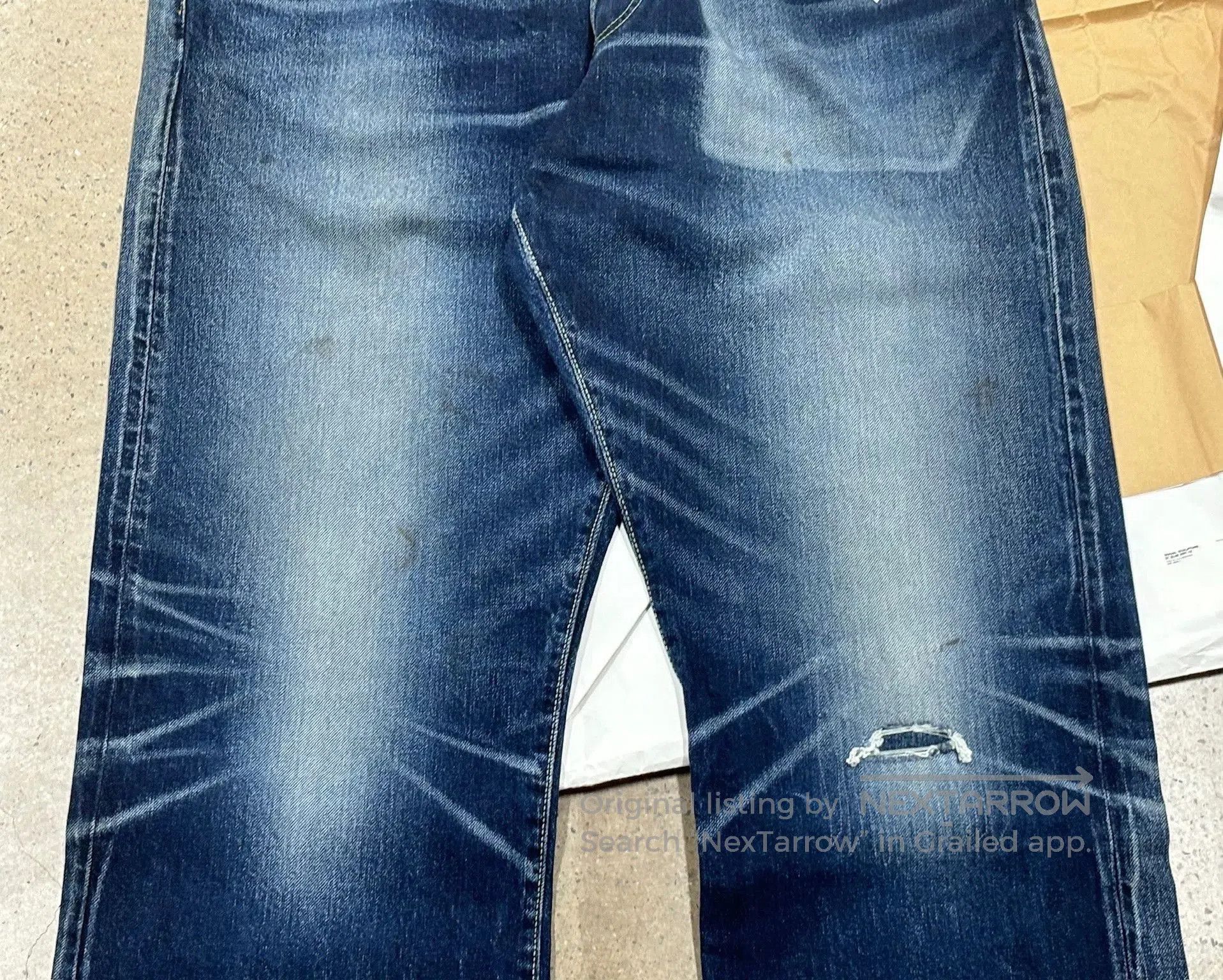 Visvim Visvim Dry18 Social Sculpture 01.2 Denim Pants. Size US 44 / EU 60 - 4 Thumbnail