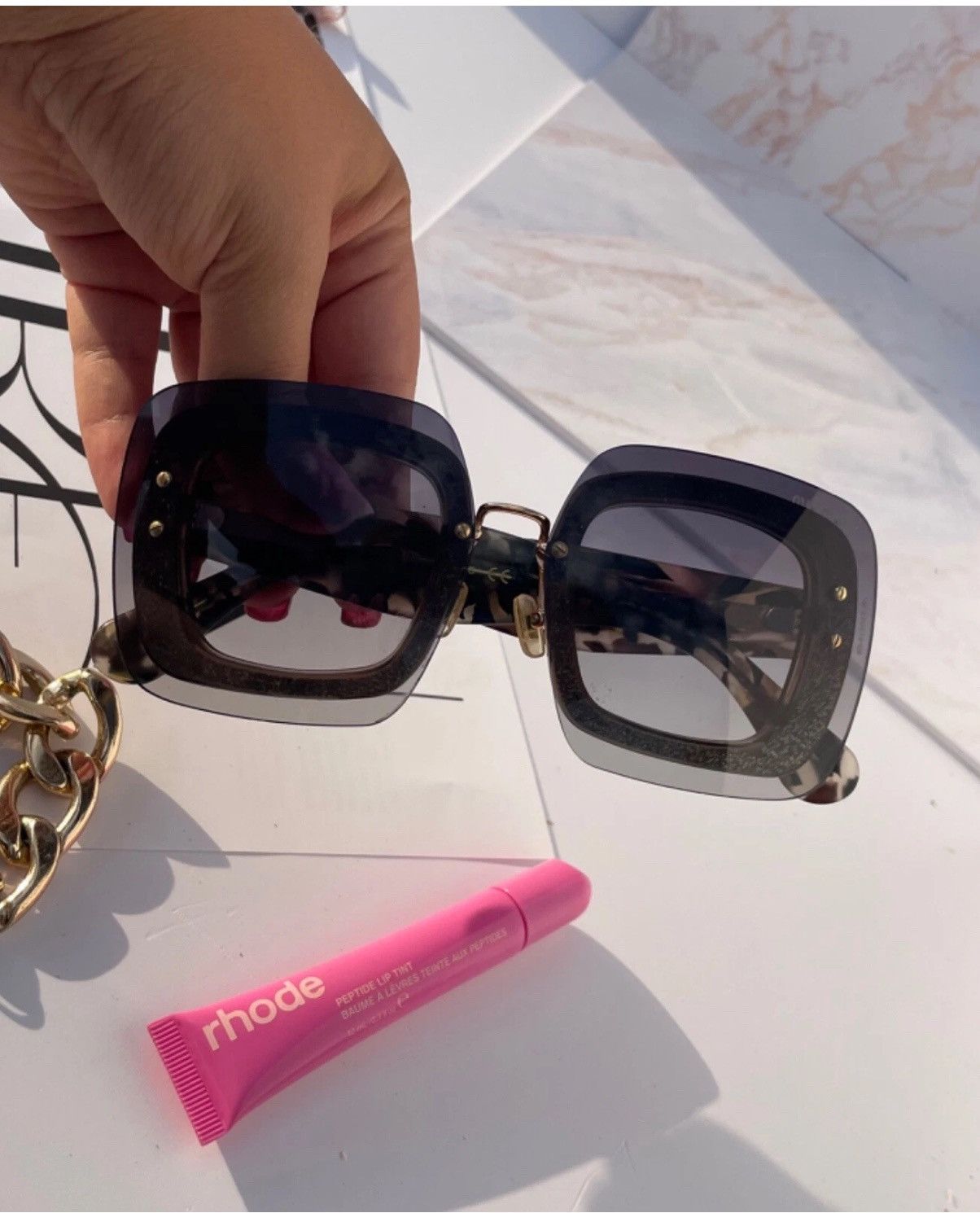 Miu Miu Miu miu sunglasses SMU01R Size ONE SIZE - 5 Thumbnail