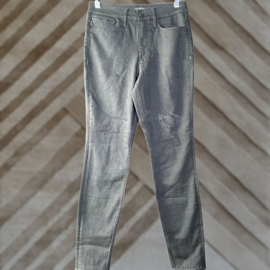 Athleta Athleta Womens Jeans Black Ultra Skinny High Rise Cotton Blend Stretch 6 Slim Denim Pants Size 28" / US 6 / IT 42 - 1 Thumbnail
