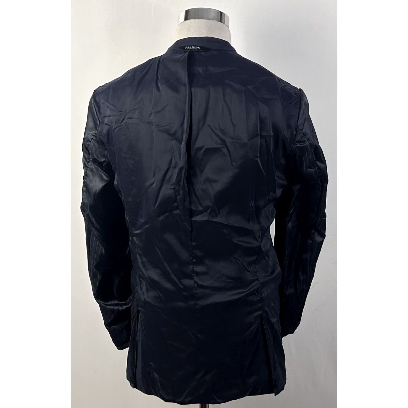 Jos. A. Bank Jos A Bank Sport Coat Dark Blue 40L Slim Fit Traveler Wool Two-Button Notch Lapel Mens Jacket Coat Regular Length Long Jacket Size US XS / EU 42 / 0 - 8 Thumbnail