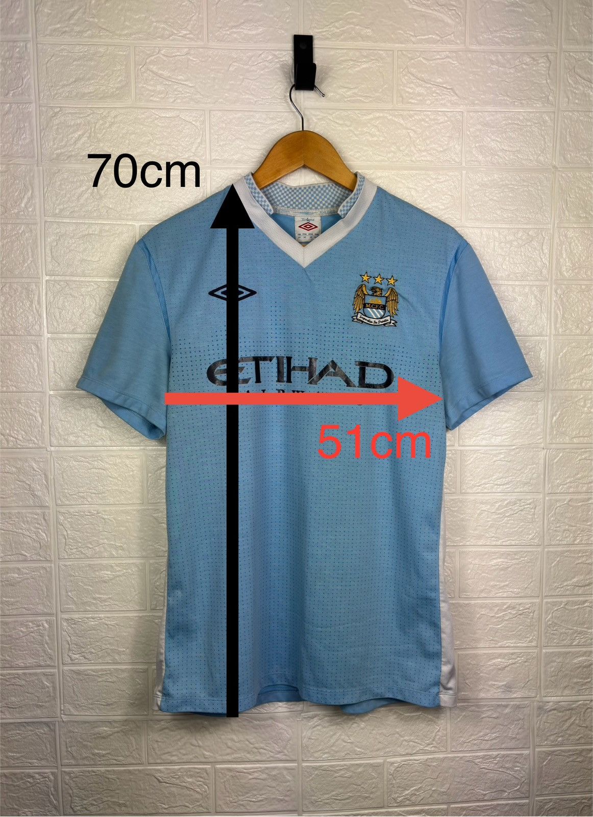 Umbro MANCHESTER CITY #21 SILVA 2011/2012 FOOTBALL SHIRT JERSEY Size US M / EU 48-50 / 2 - 3 Thumbnail