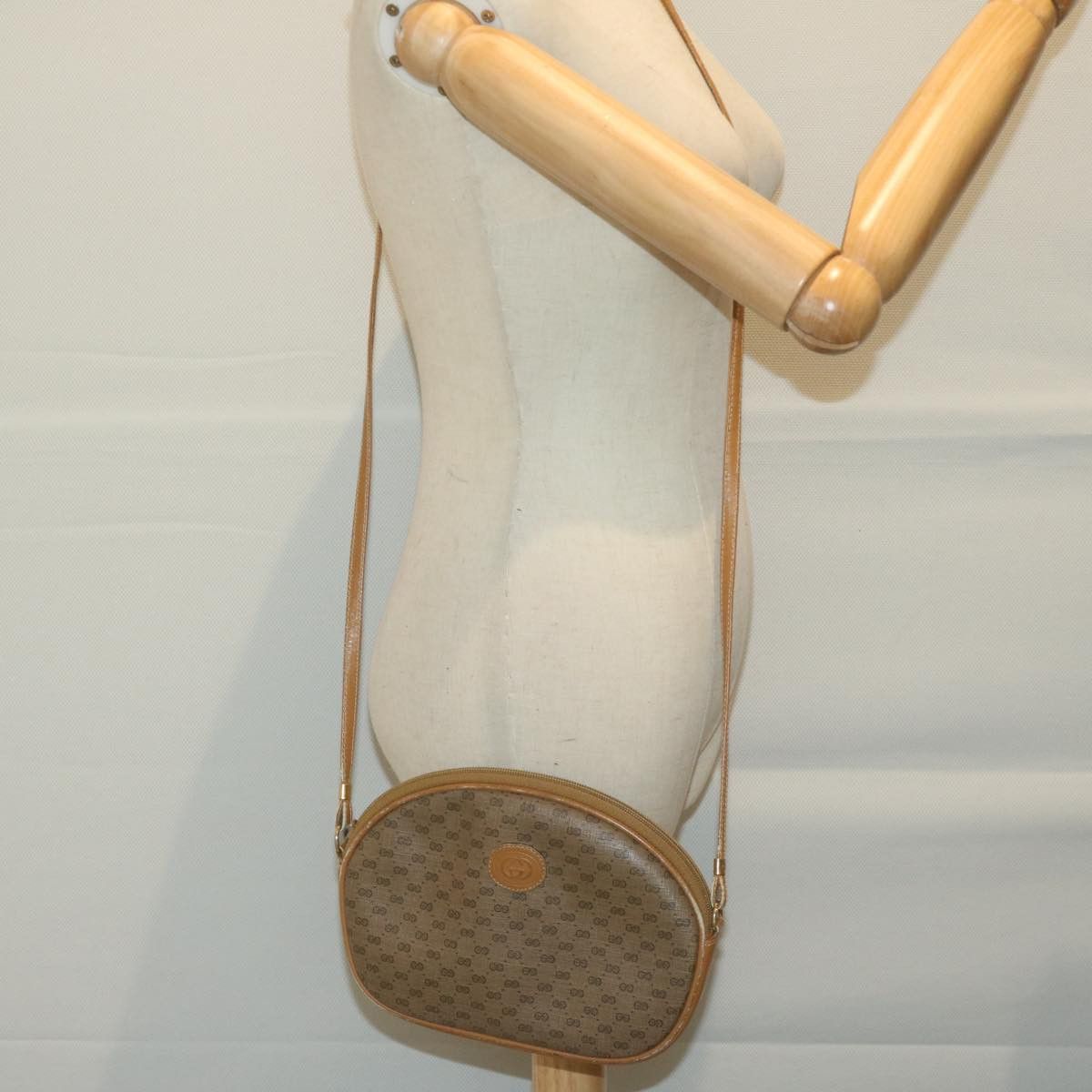 Gucci GUCCI Micro GG Supreme Shoulder Bag Pvc Beige 007 084 007 Size ONE SIZE - 22 Thumbnail