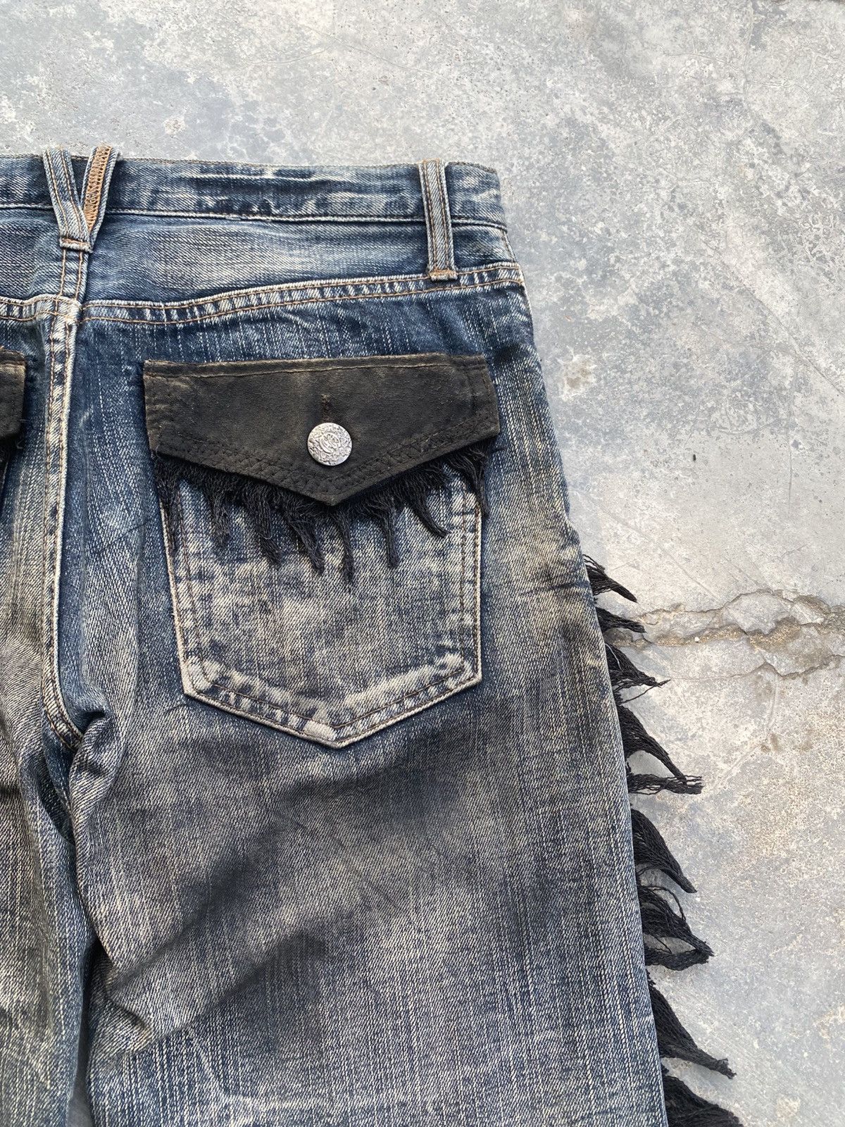 KMRii WOLF JEANS DISTRESSED Rick Owen LGB Undercover Size US 29 - 8 Thumbnail