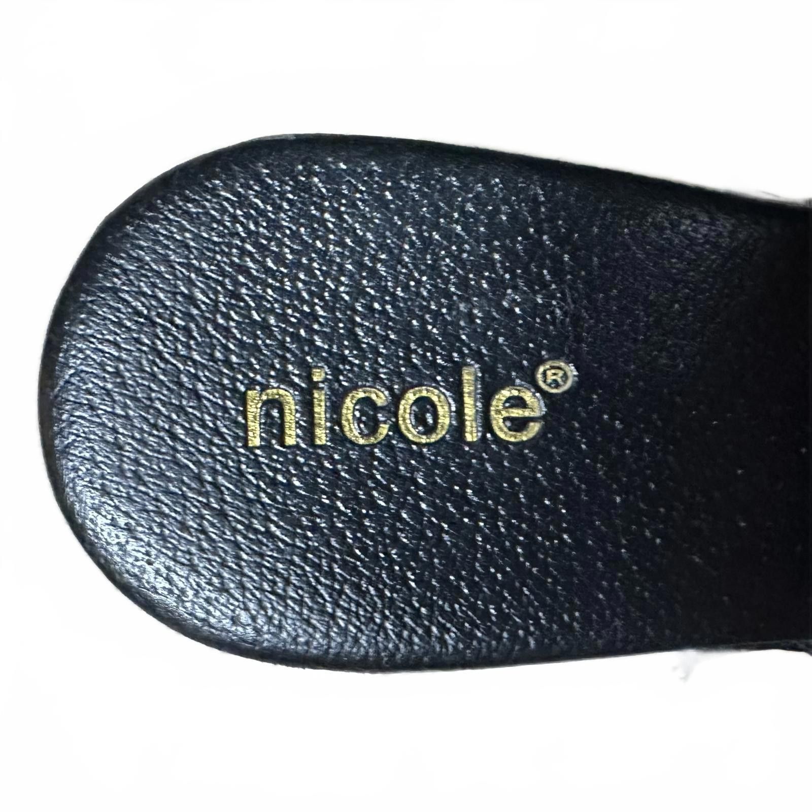 Nicole Club Women’s Mules Black Studded Suede 6 Vintage Size US 6 / IT 36 - 3 Thumbnail