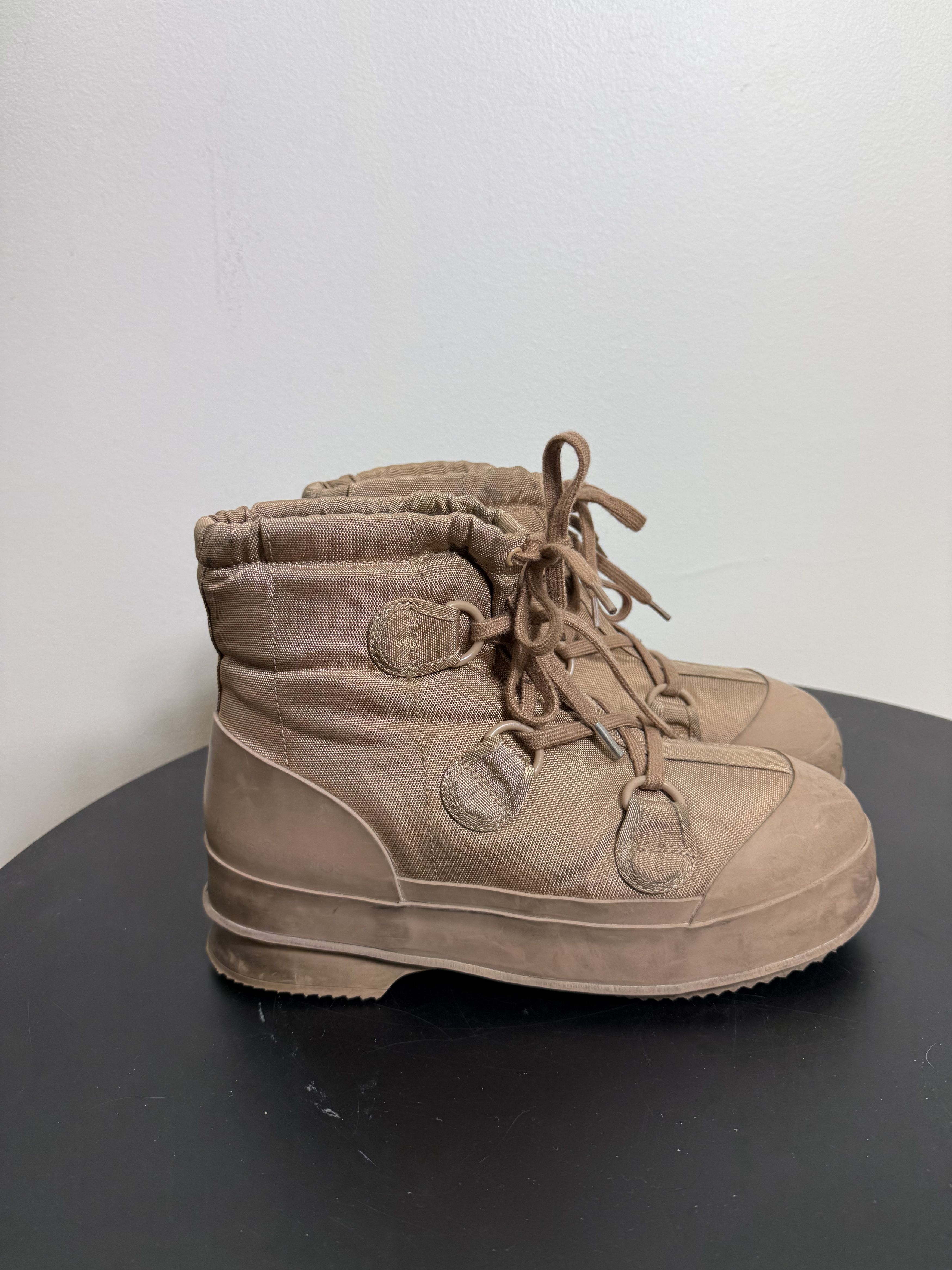 Acne Studios Taupe Bunny Boots Size US 8 / EU 41 - 2 Thumbnail
