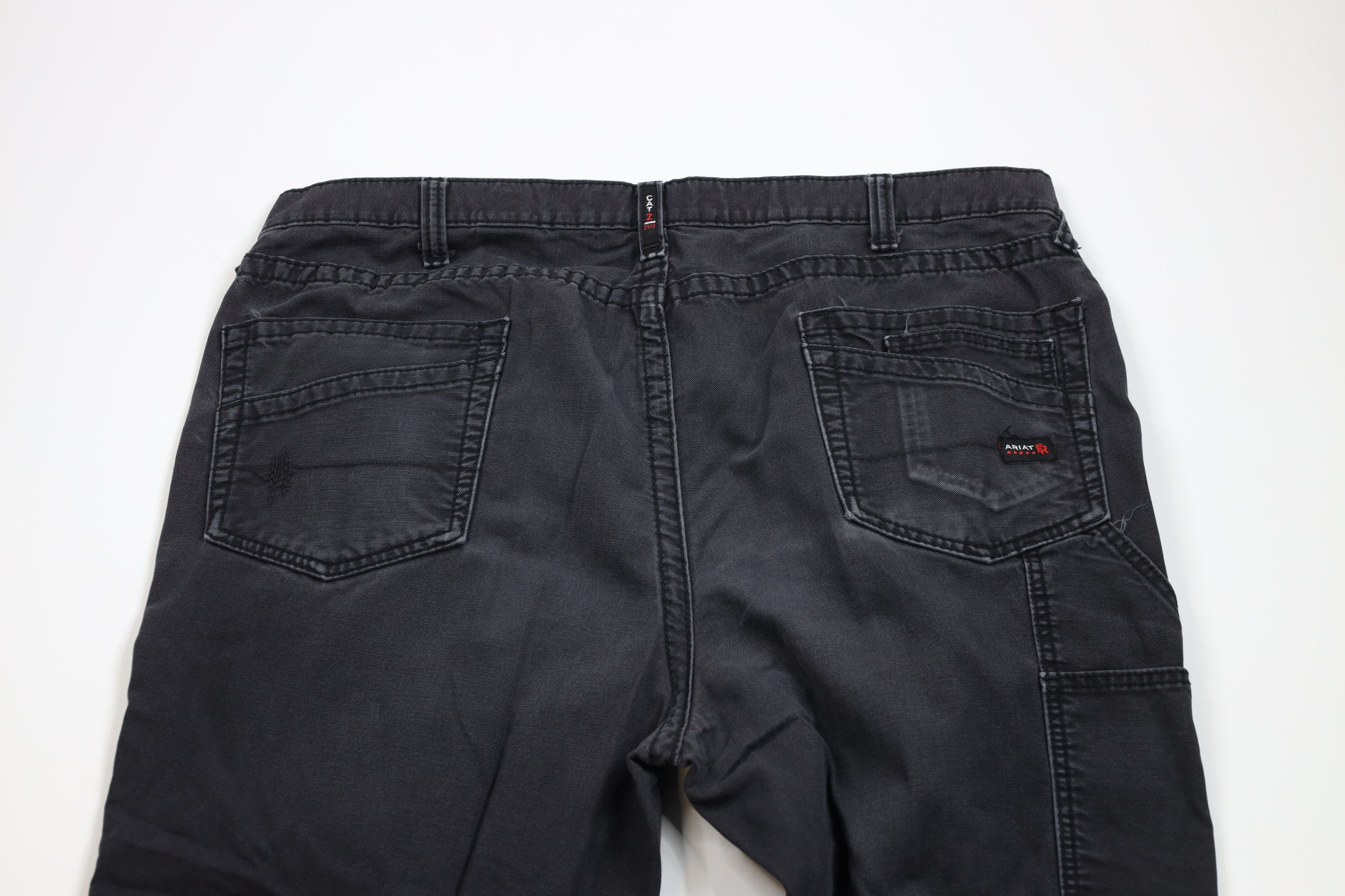 Ariat × Vintage Ariat FR Fire Flame Resistant M4 Low Rise Boot Pants Black Size US 42 / EU 58 - 12 Thumbnail