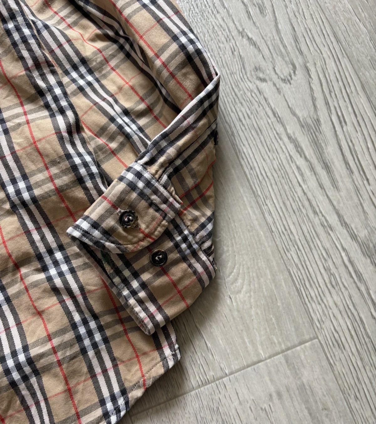 Burberry × Vintage Vintage Burberrys London Nova Check Shirt Size US M / EU 48-50 / 2 - 8 Thumbnail