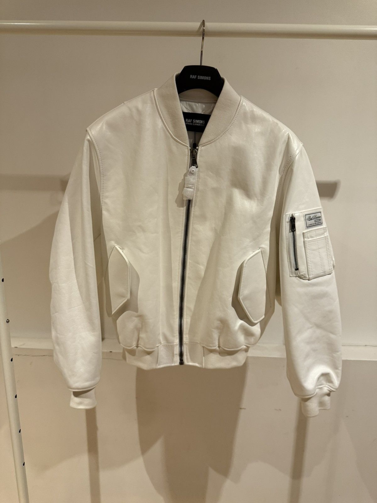 Raf Simons SS23 Leather Bomber