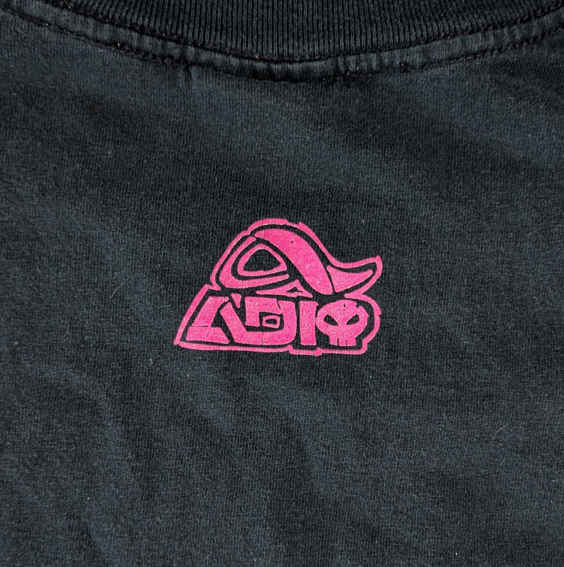 Vintage Adio Skull Logo Tee Size US L / EU 52-54 / 3 - 5 Thumbnail