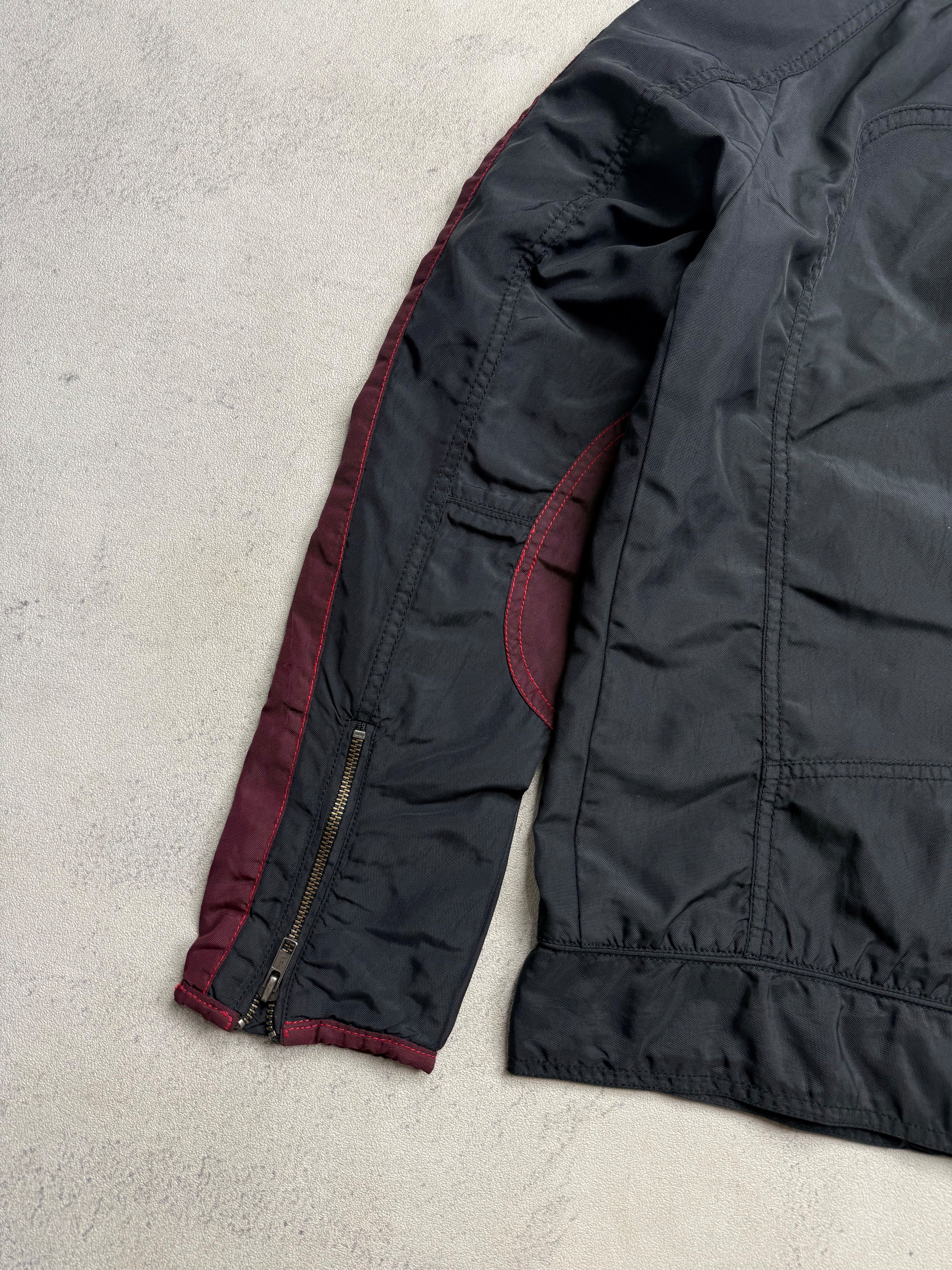 Diesel Rare Vintage Diesel Nylon Moto Biker Jacket Y2K Racing Size US S / EU 44-46 / 1 - 8 Thumbnail