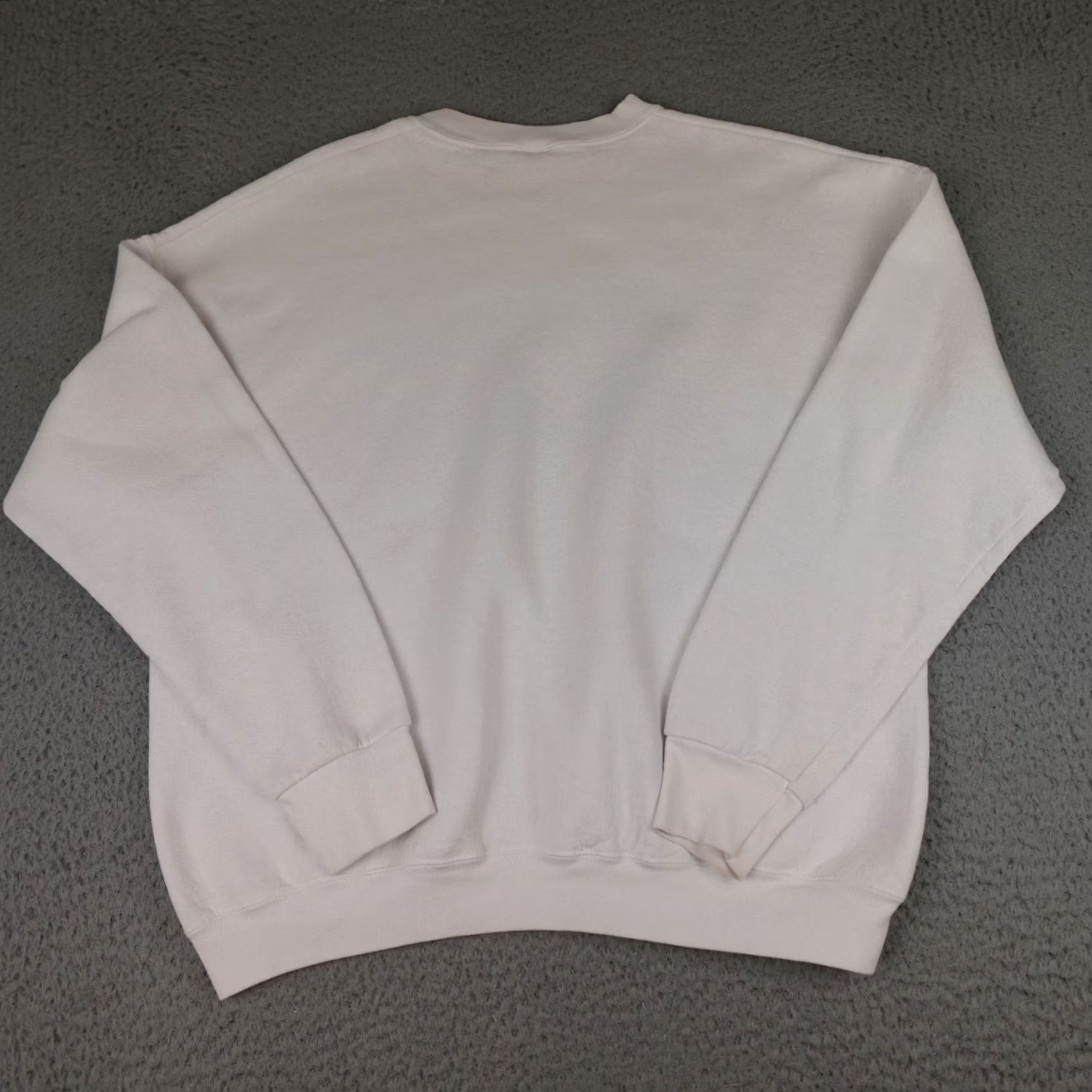 Fruit Of The Loom Vintage Fruit of the Loom Sweatshirt Mens XL White Crewneck Lighthouse Art Beach 1990 Size US XL / EU 56 / 4 - 7 Thumbnail