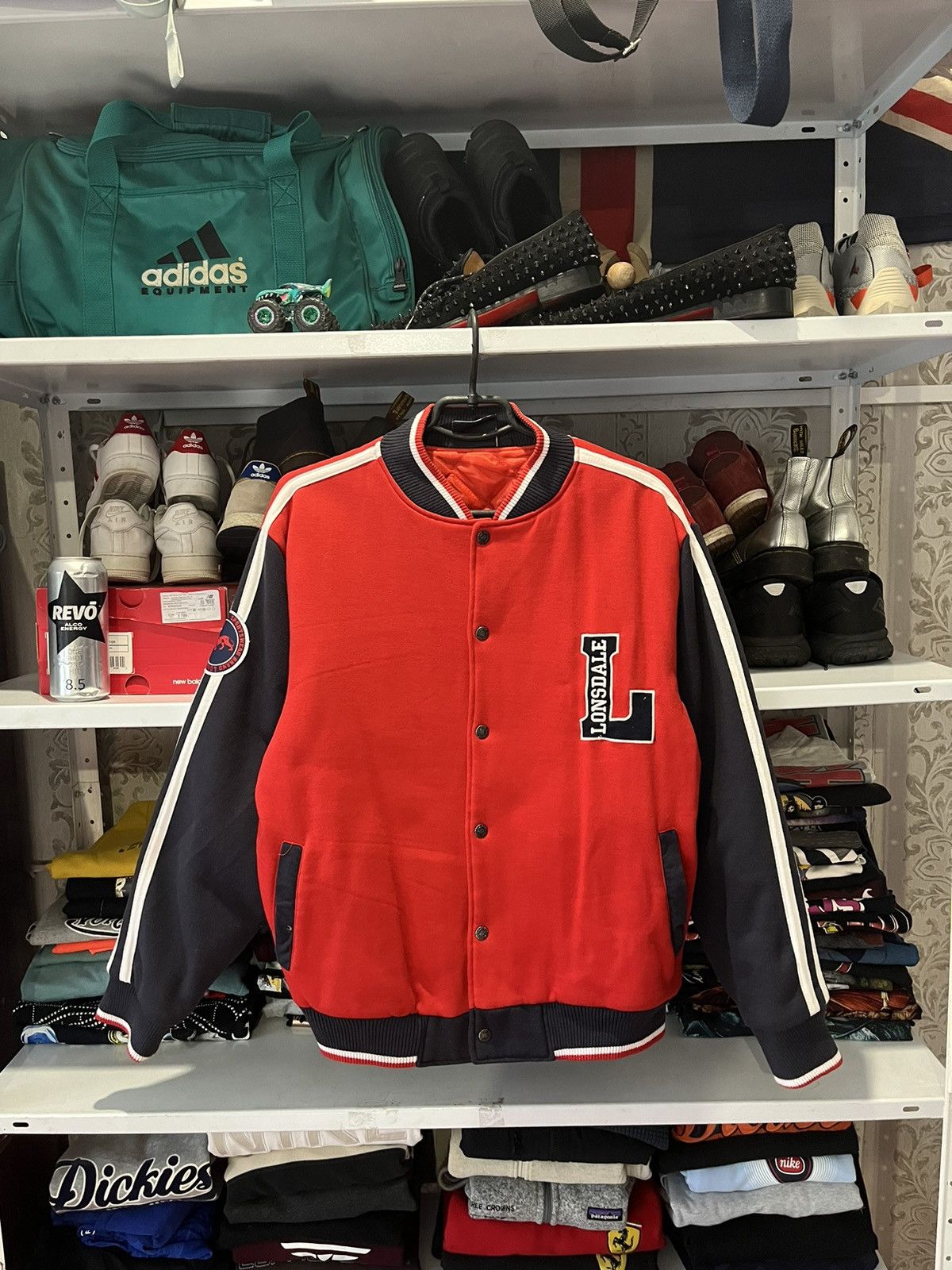 Lonsdale VINTAGE Rare Lonsdale London Streetwear Bomber Jacket MA1 Size US M / EU 48-50 / 2 - 3 Thumbnail