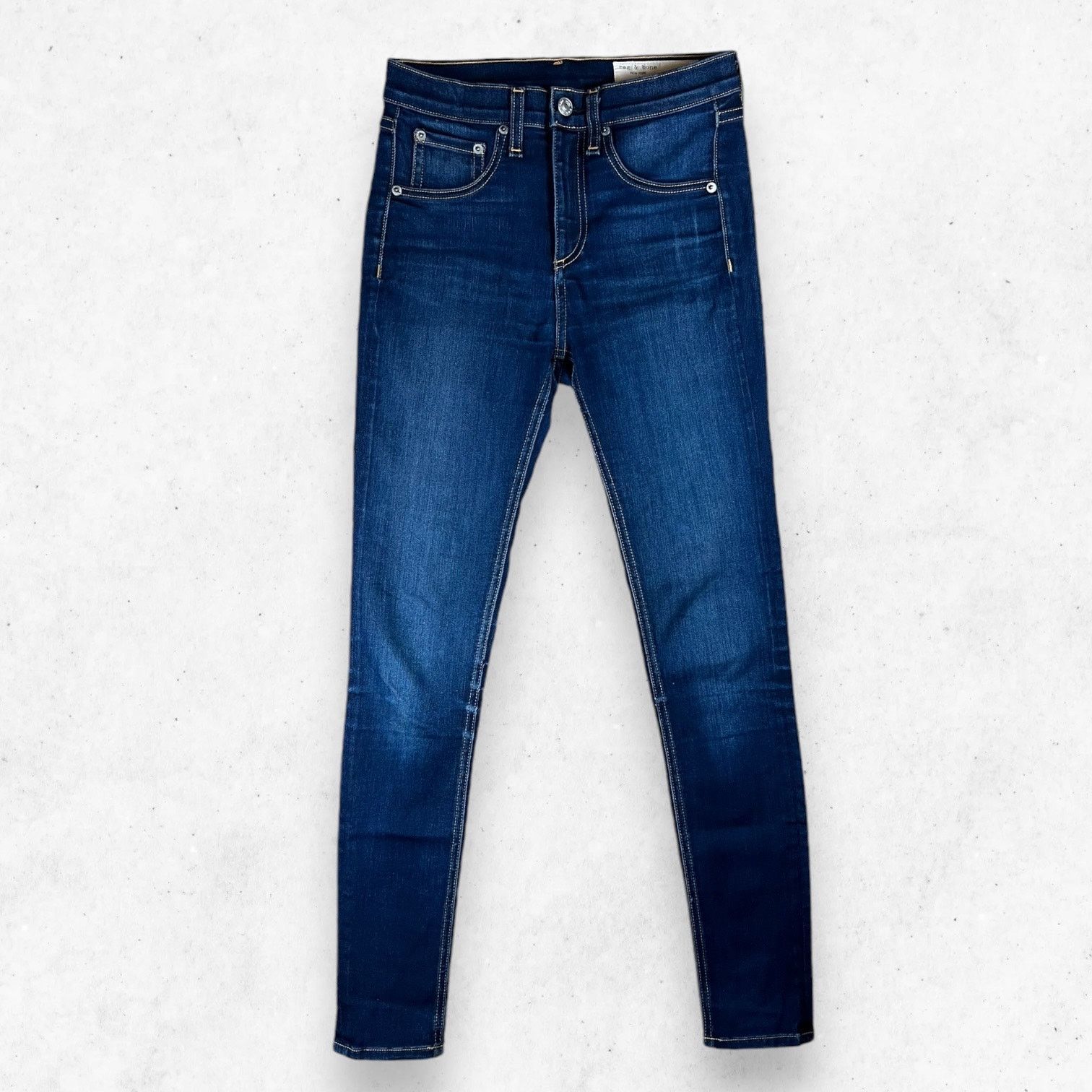 Rag & Bone Rag & Bone Jeans Womens 24 High Rise Ankle Skinny in Bedford Size 24" / US 00 / IT 34 - 2 Thumbnail