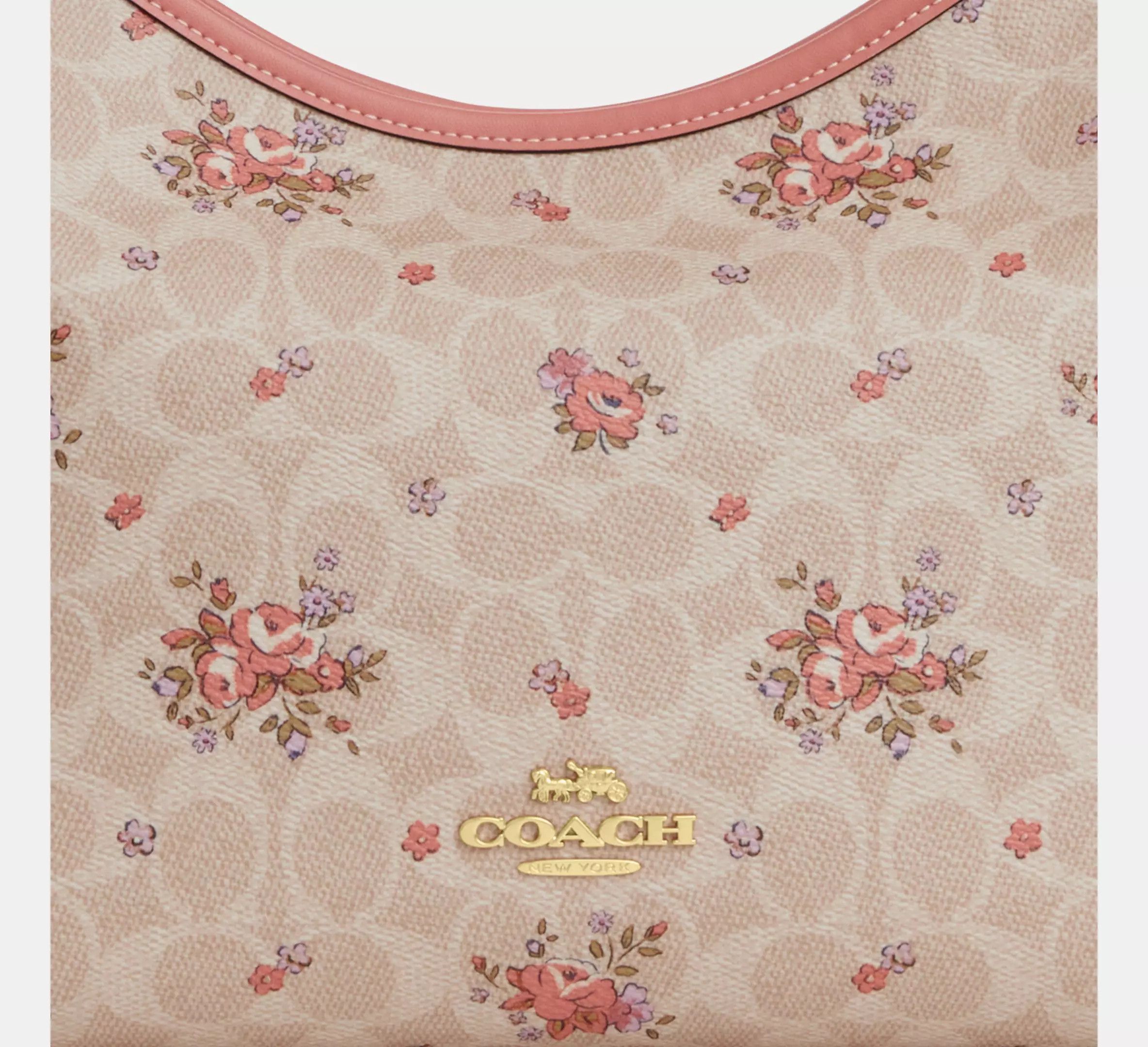 Coach Laurel Shoulder Bag In Signature Canvas Floral Print CAL36 Size ONE SIZE - 12 Thumbnail